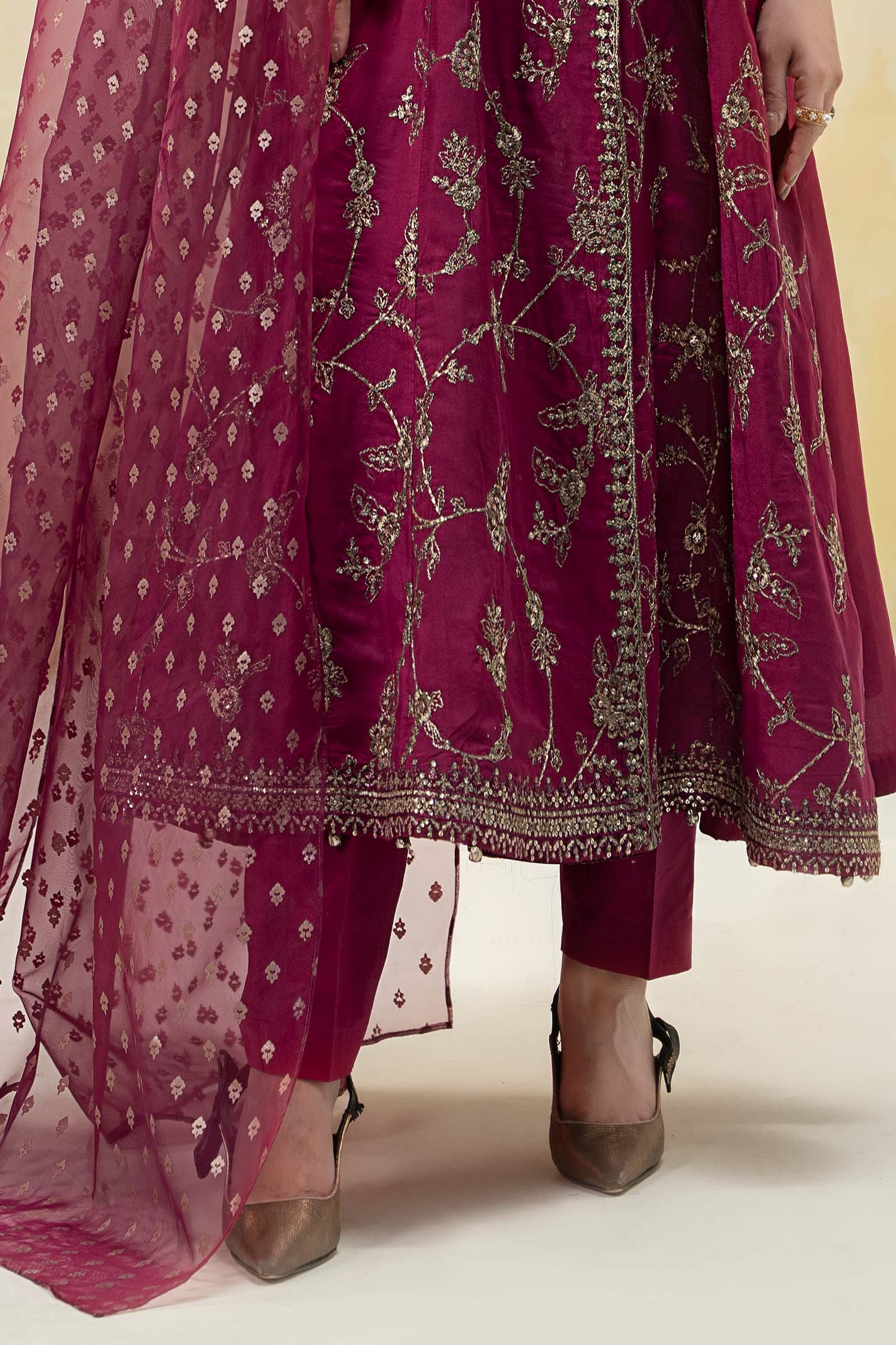 Maira B | Ready to Wear | DW-EF25-78 -  Maria B Luxury Pret -  House of Maryam