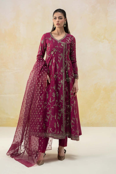Maria B | Formal Wears | DW-EF25-78 -  Maria B Ladies Clothes - Original Designer Dress - House of Maryam
