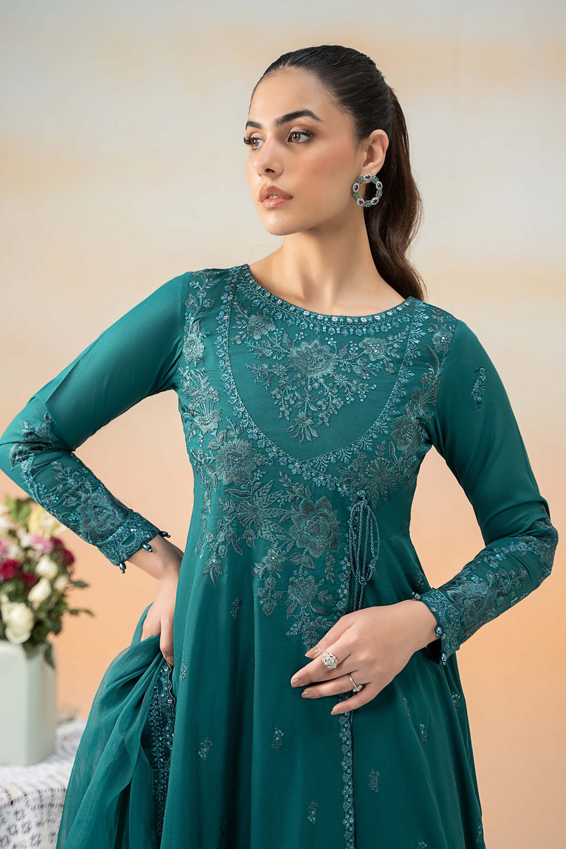 Maira B | Ready to Wear | DW-EF25-83 -  Maria B Luxury Pret -  House of Maryam