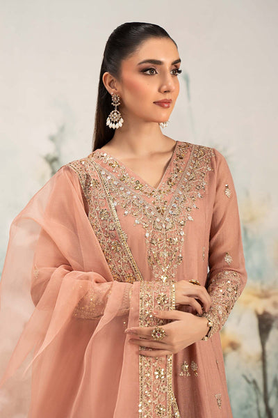 Maria B | Casual Pret 25 | DW-EF25-88 -  Maria B Ladies Clothes - Original Designer Dress - House of Maryam