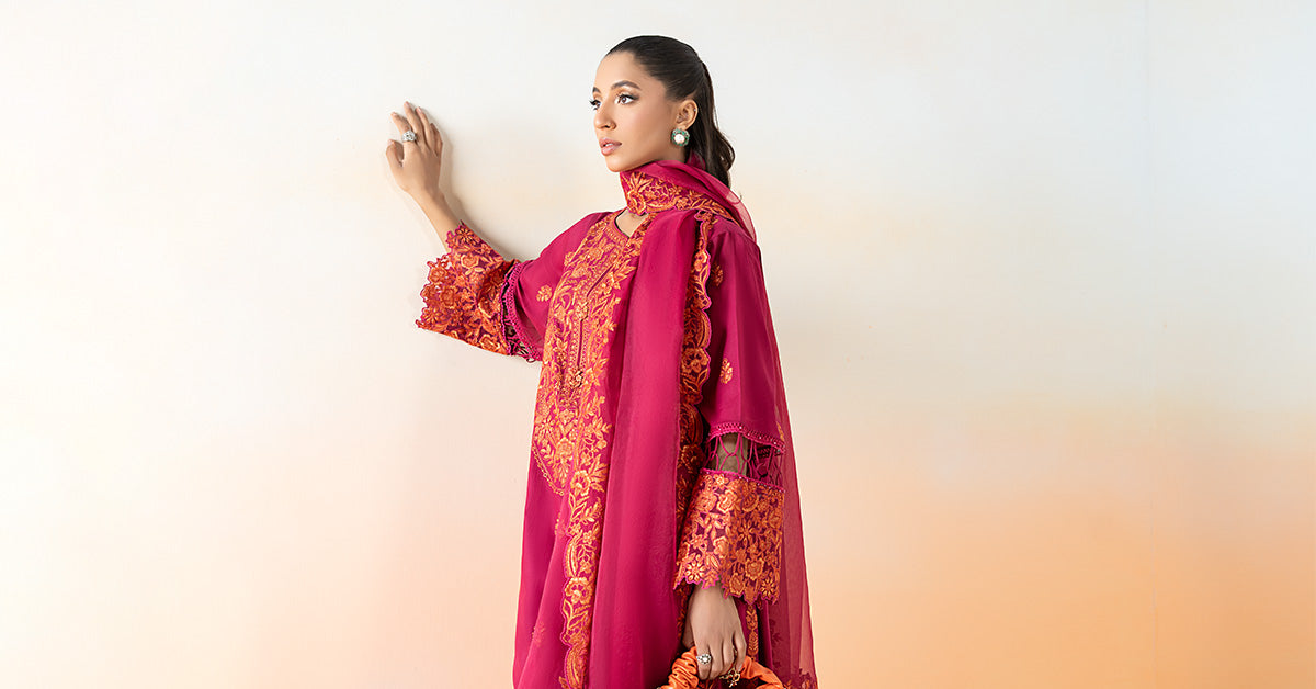Maira B | Ready to Wear | DW-EF25-95 -  Maria B Luxury Pret -  House of Maryam