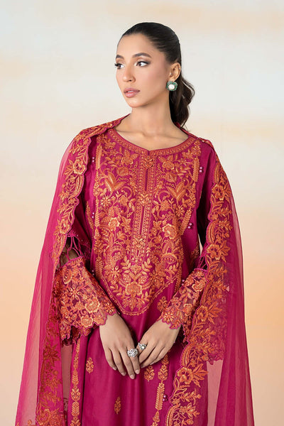 Maria B | Casual Pret 25 | DW-EF25-95 -  Maria B Ladies Clothes - Original Designer Dress - House of Maryam