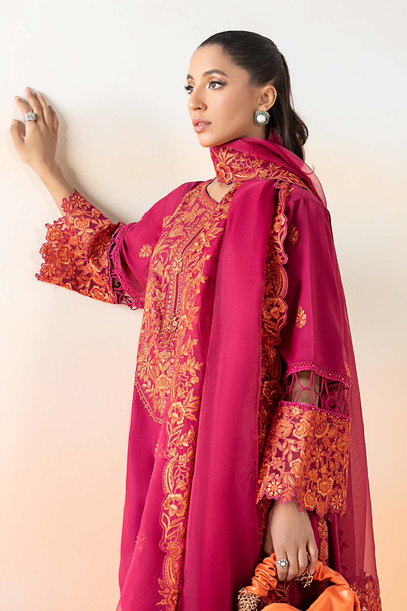 Maira B | Ready to Wear | DW-EF25-95 -  Maria B Luxury Pret -  House of Maryam