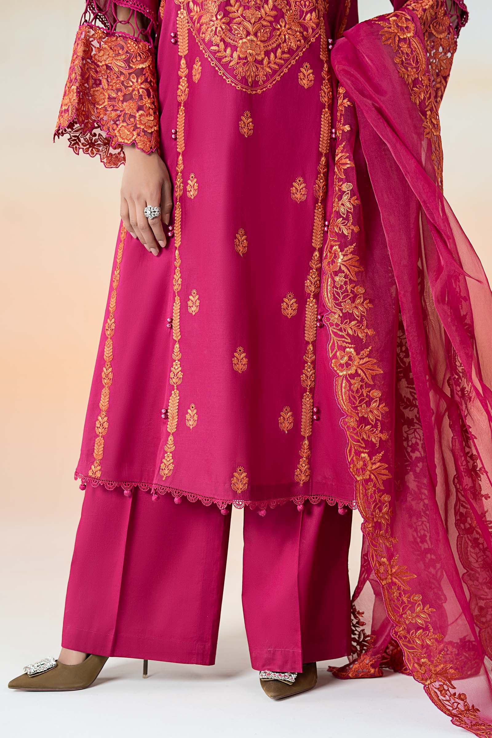 Maira B | Ready to Wear | DW-EF25-95 -  Maria B Luxury Pret -  House of Maryam