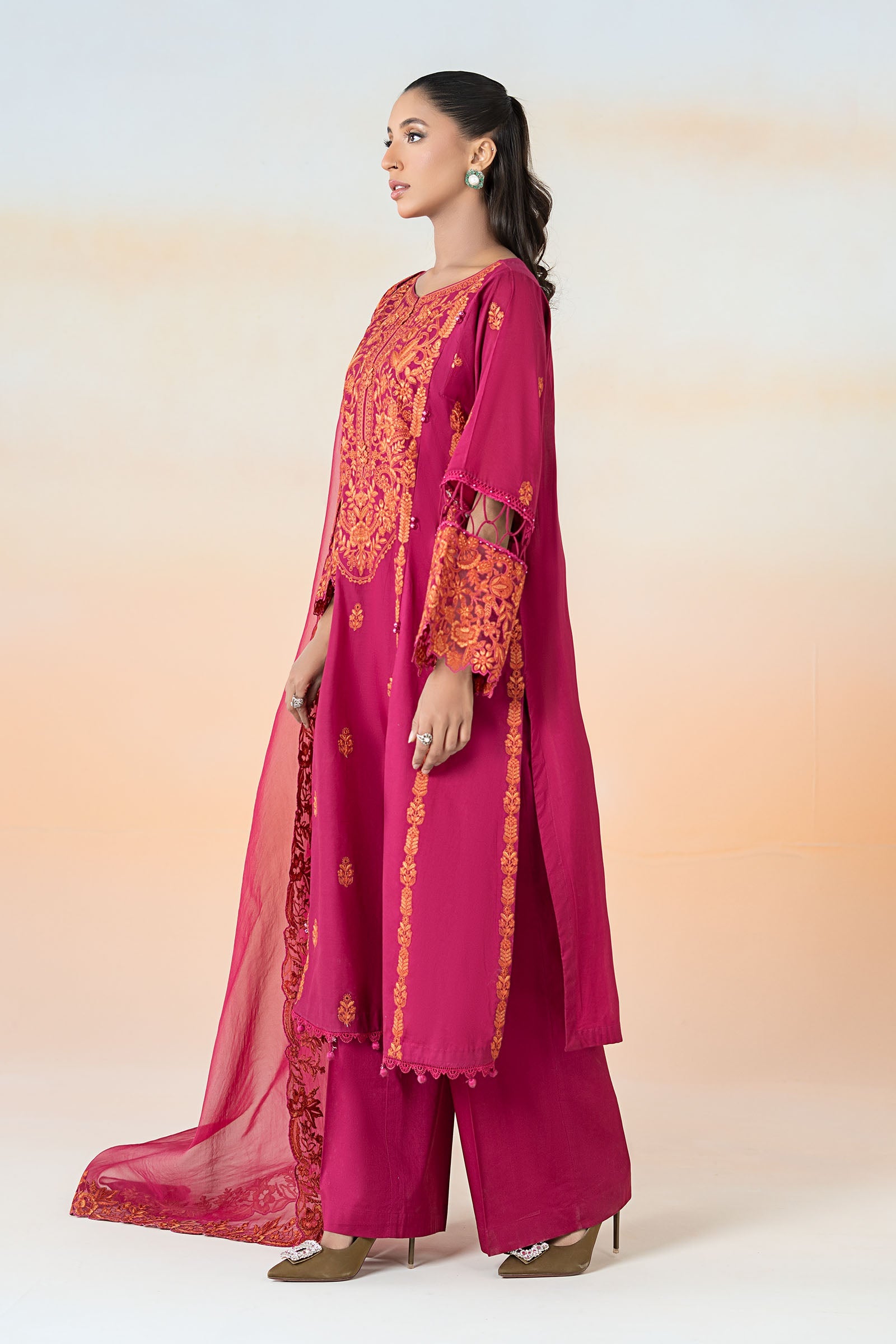 Maira B | Ready to Wear | DW-EF25-95 -  Maria B Luxury Pret -  House of Maryam