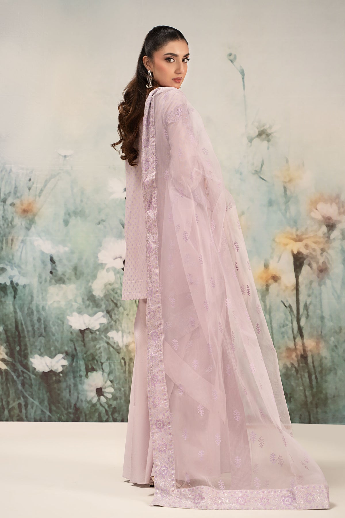 Maria B | Casual Pret 25 | DW-EF25-99 -  Maria B Ladies Clothes - Original Designer Dress - House of Maryam