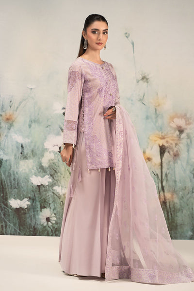 Maria B | Casual Pret 25 | DW-EF25-99 -  Maria B Ladies Clothes - Original Designer Dress - House of Maryam