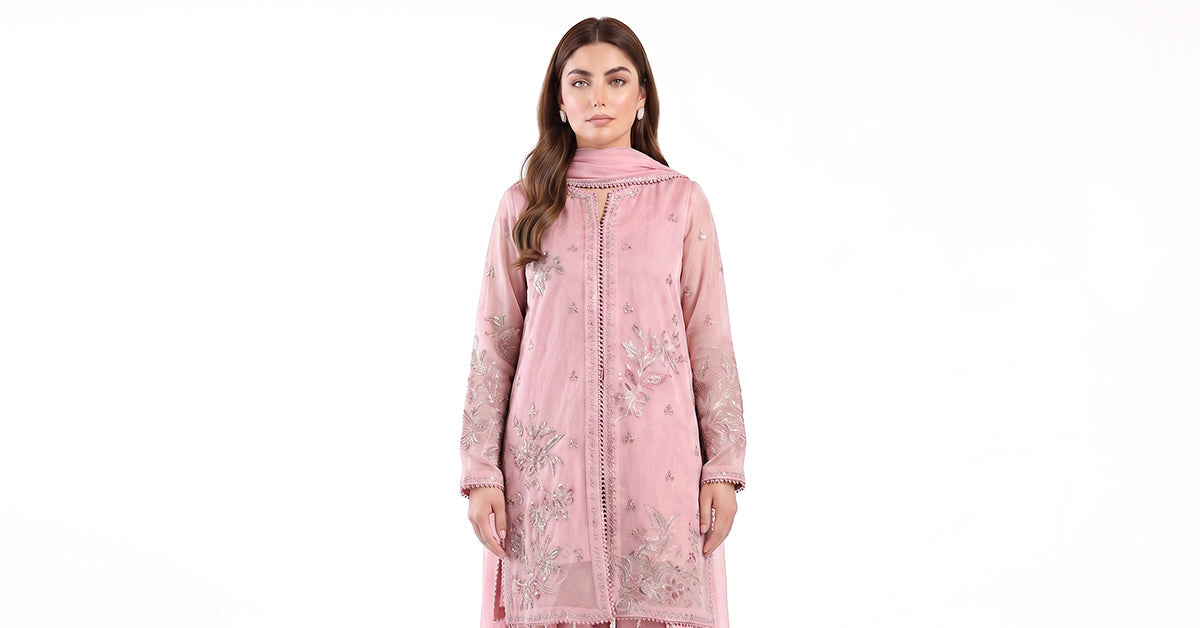 Maria B | Luxury Pret Pre Fall | DW-EF26-101-Pink, image 5