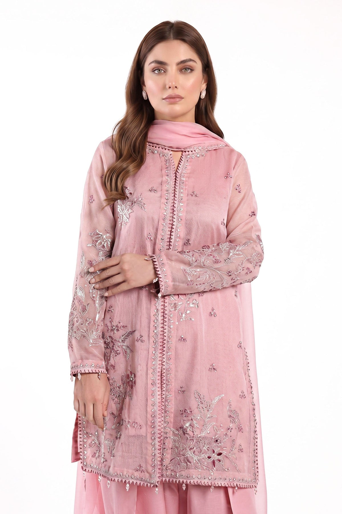 Maria B | Luxury Pret Pre Fall | DW-EF26-101-Pink, image 2