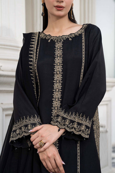 Maria B | Luxury Pret Pre Fall | DW-EF26-106-Black