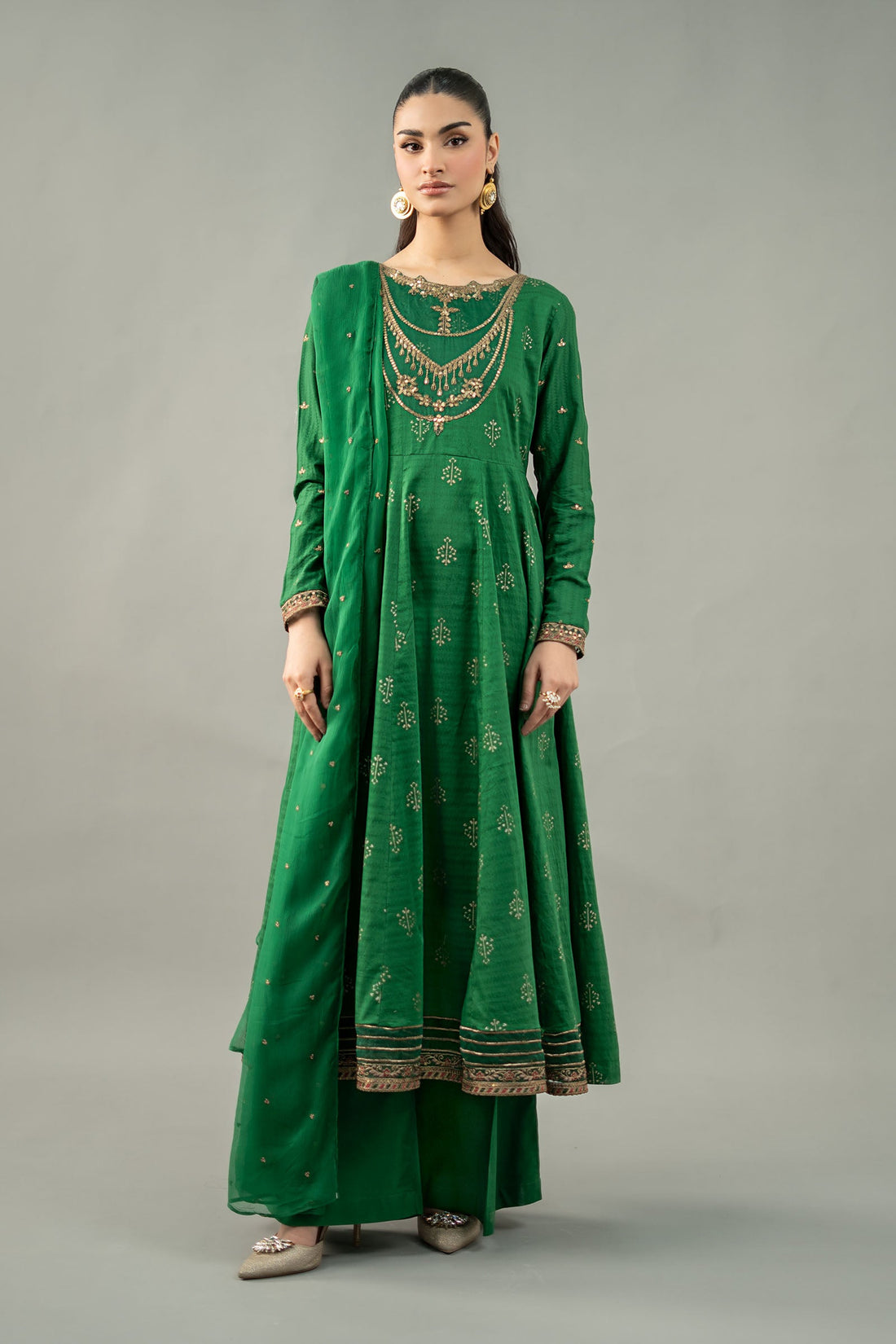 Maira B | Ready to Wear | DW-EF21-04R1 -  Maria B Luxury Pret -  House of Maryam