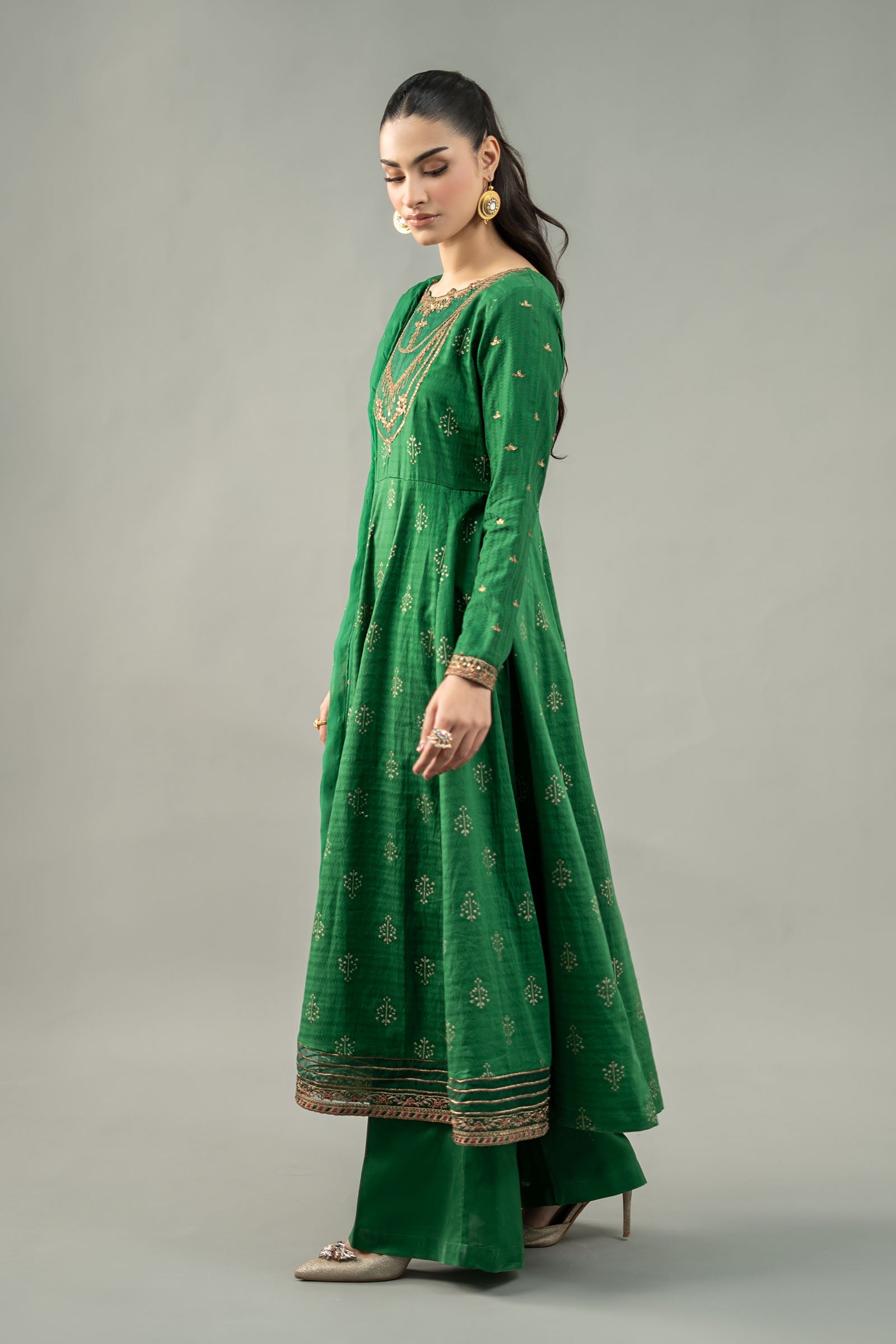 Maira B | Ready to Wear | DW-EF21-04R1 -  Maria B Luxury Pret -  House of Maryam