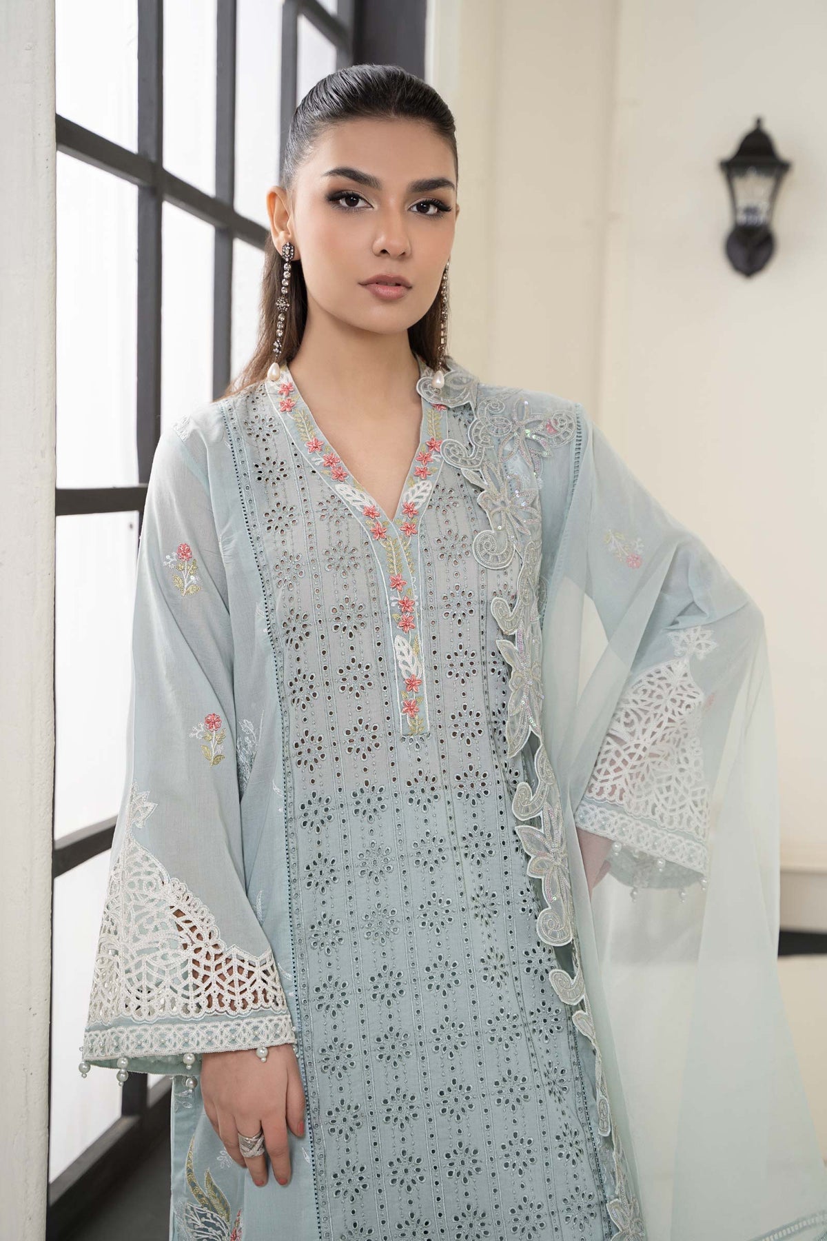 Maria B | Casual Pret 2024 | DW-EF24-05 -  Maria B Casuals - Original Designer Dress - House of Maryam