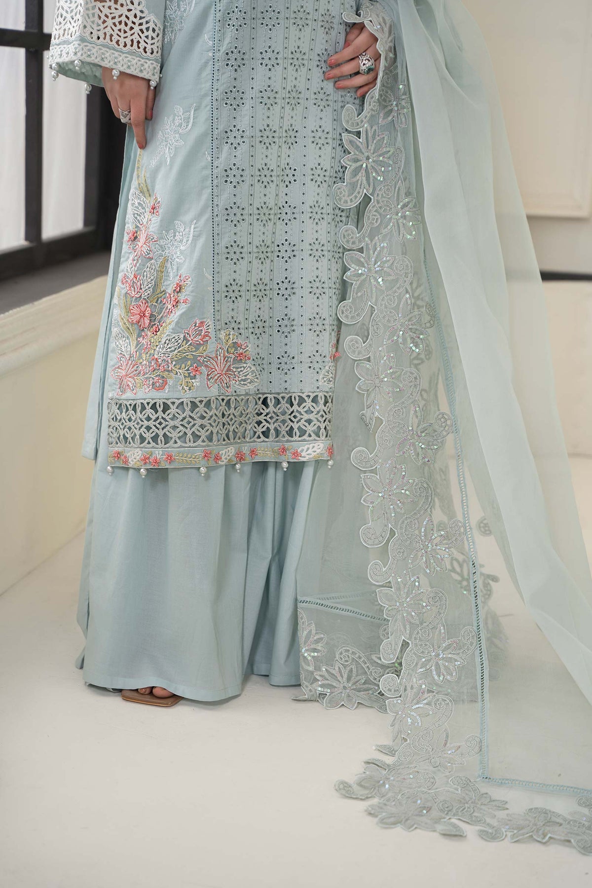 Maria B | Casual Pret 2024 | DW-EF24-05 -  Maria B Casuals - Original Designer Dress - House of Maryam