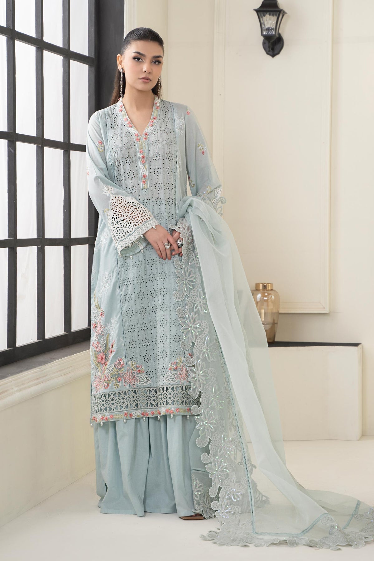 Maria B | Casual Pret 2024 | DW-EF24-05 -  Maria B Casuals - Original Designer Dress - House of Maryam