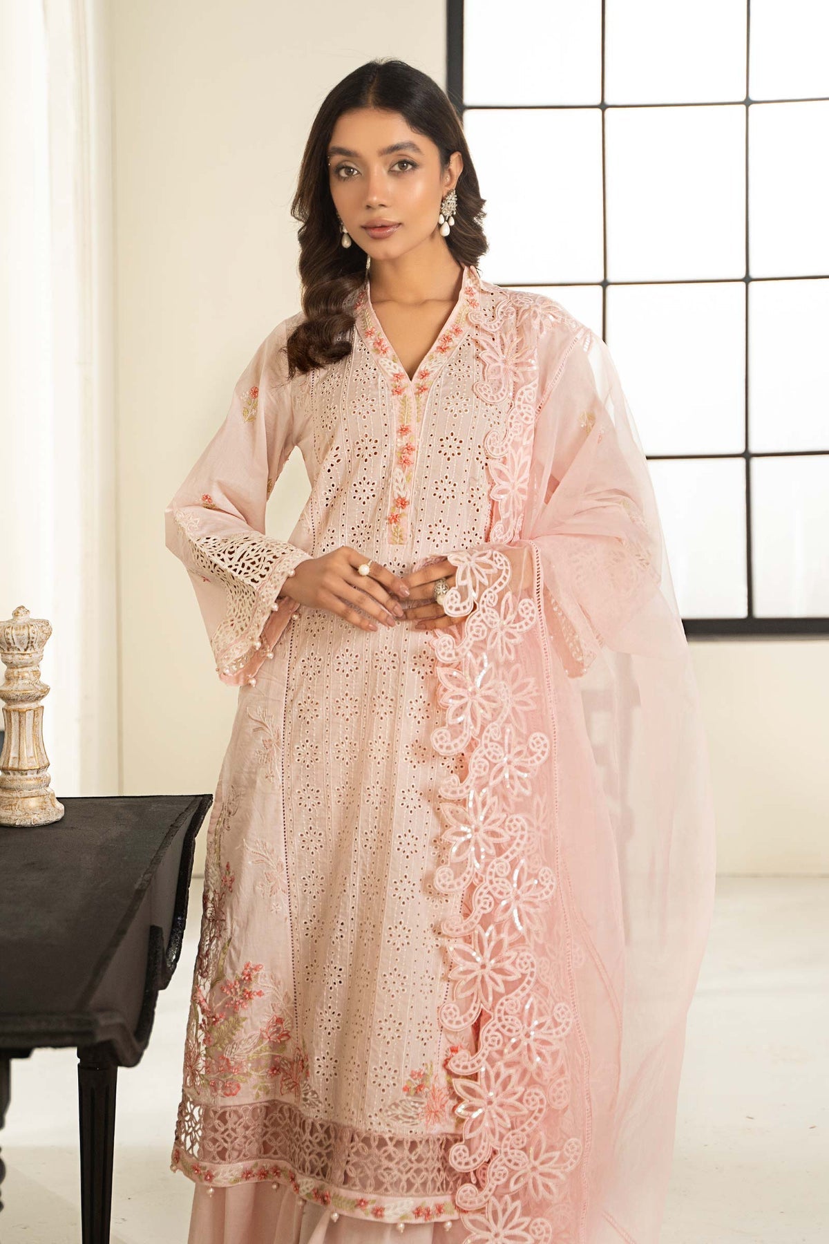 Maria B | Casual Pret 2024 | DW-EF24-05A -  Maria B Casuals - Original Designer Dress - House of Maryam
