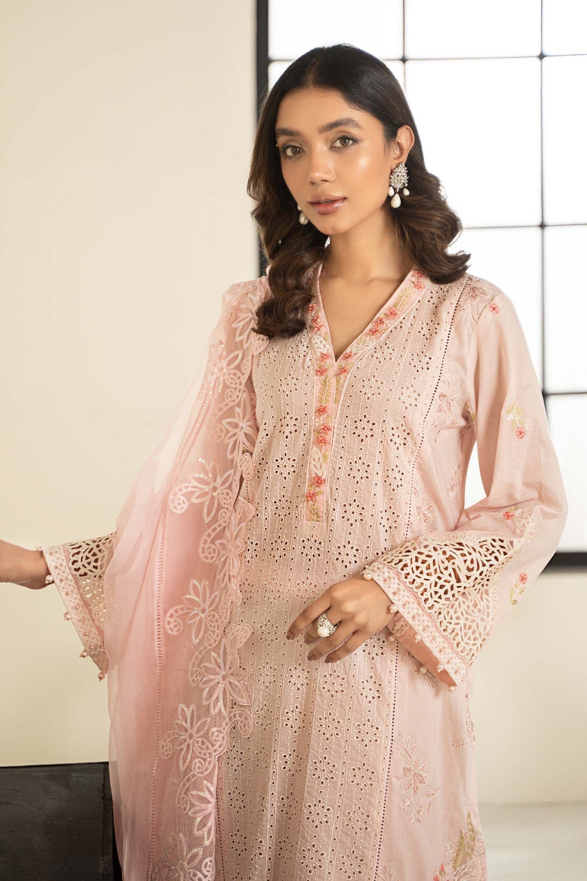 Maria B | Casual Pret 2024 | DW-EF24-05A -  Maria B Casuals - Original Designer Dress - House of Maryam