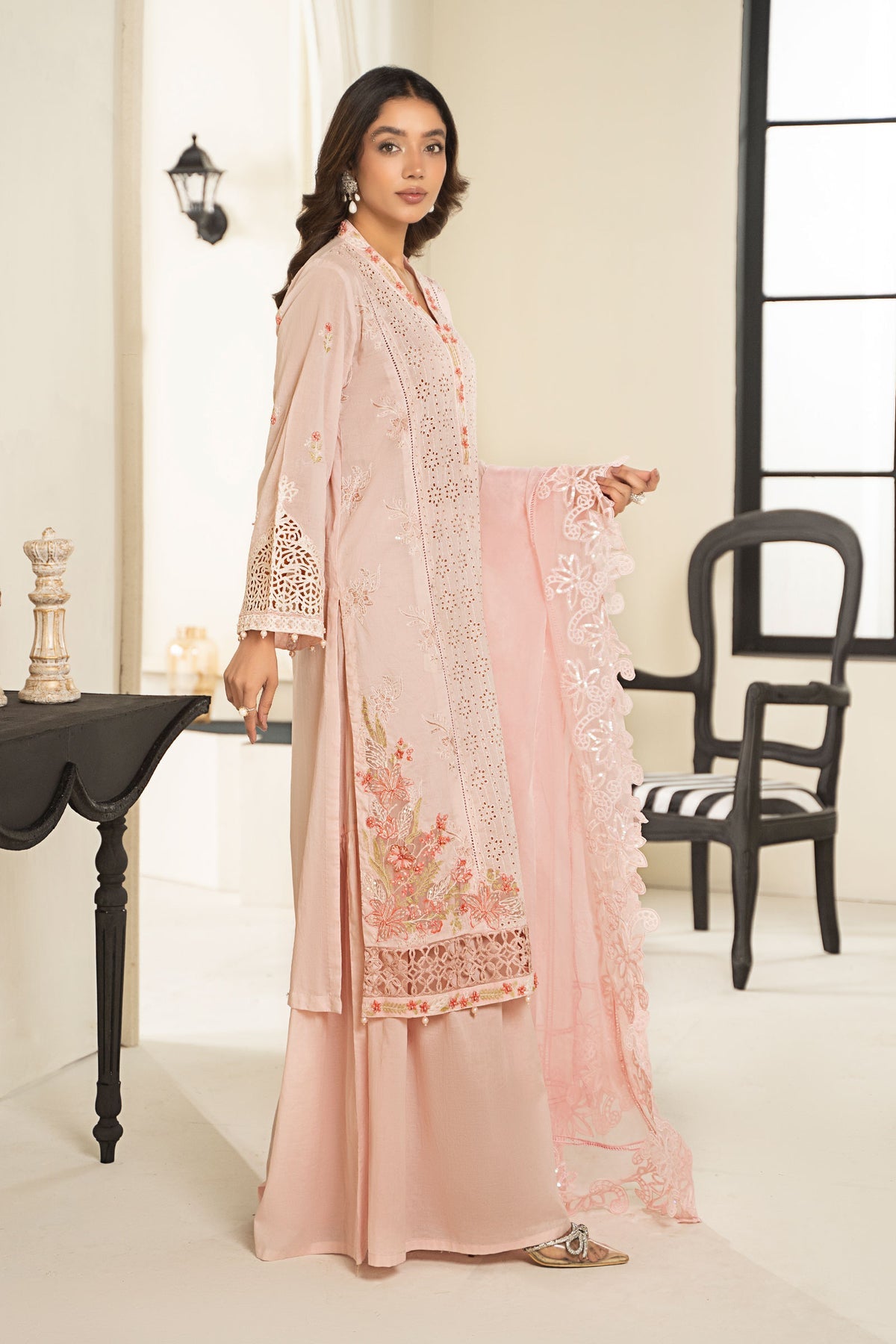 Maria B | Casual Pret 2024 | DW-EF24-05A -  Maria B Casuals - Original Designer Dress - House of Maryam