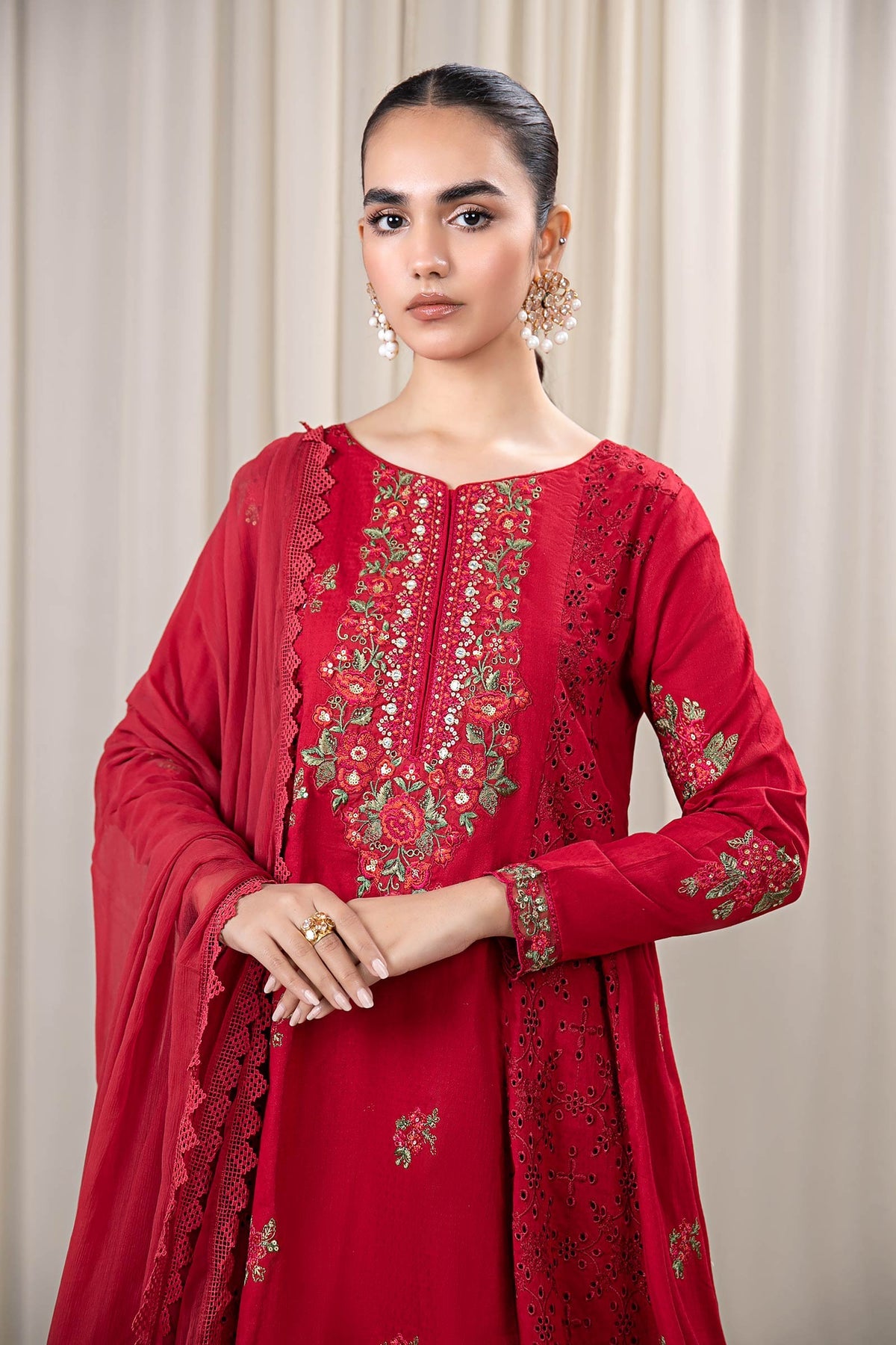 Maria B | Casual Pret 2024 | DW-EF24-08 -  Maria B Casuals - Original Designer Dress - House of Maryam