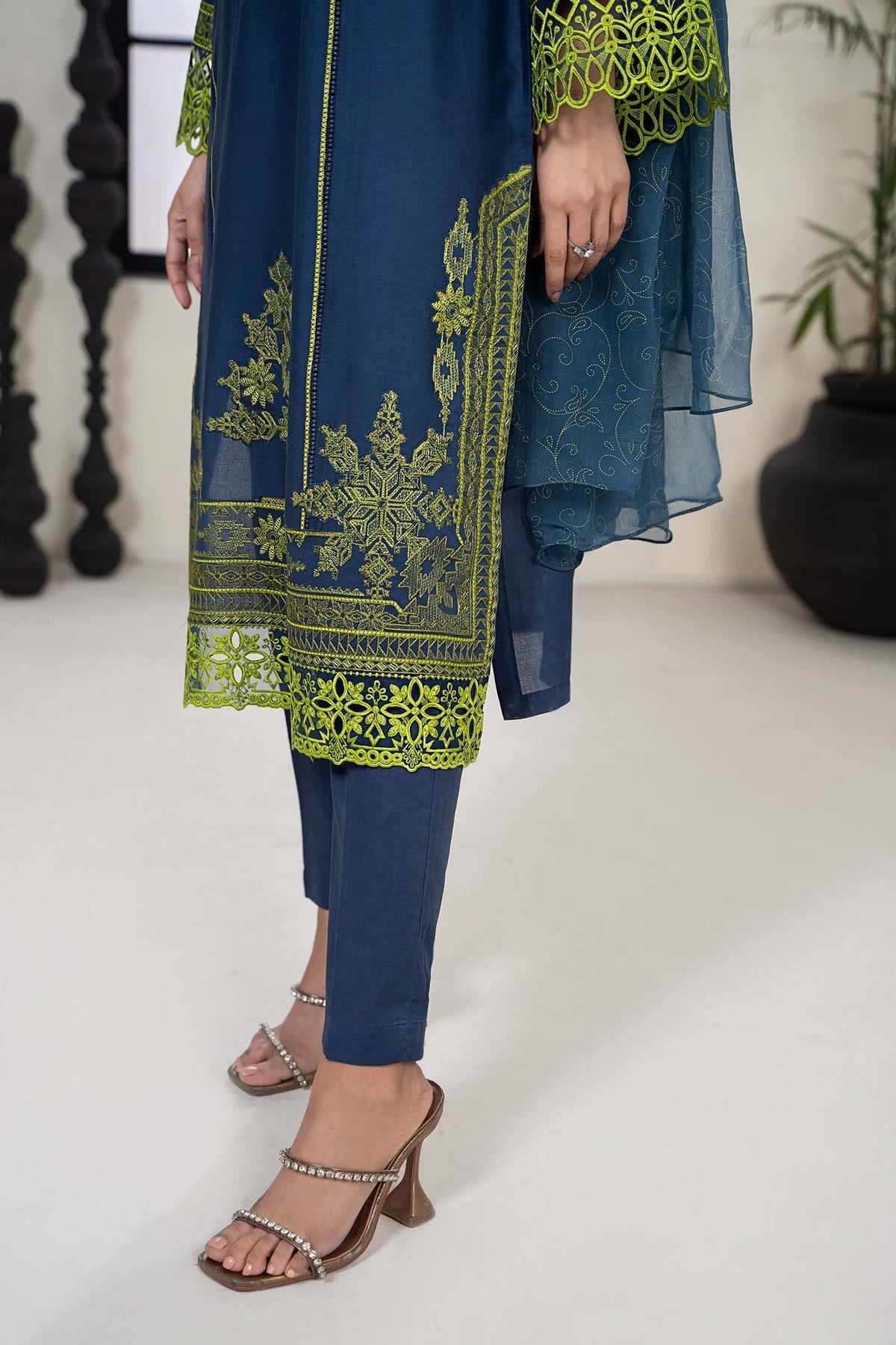 Maria B | Casual Pret 2024 | DW-EF24-103 -  Maria B Casuals - Original Designer Dress - House of Maryam