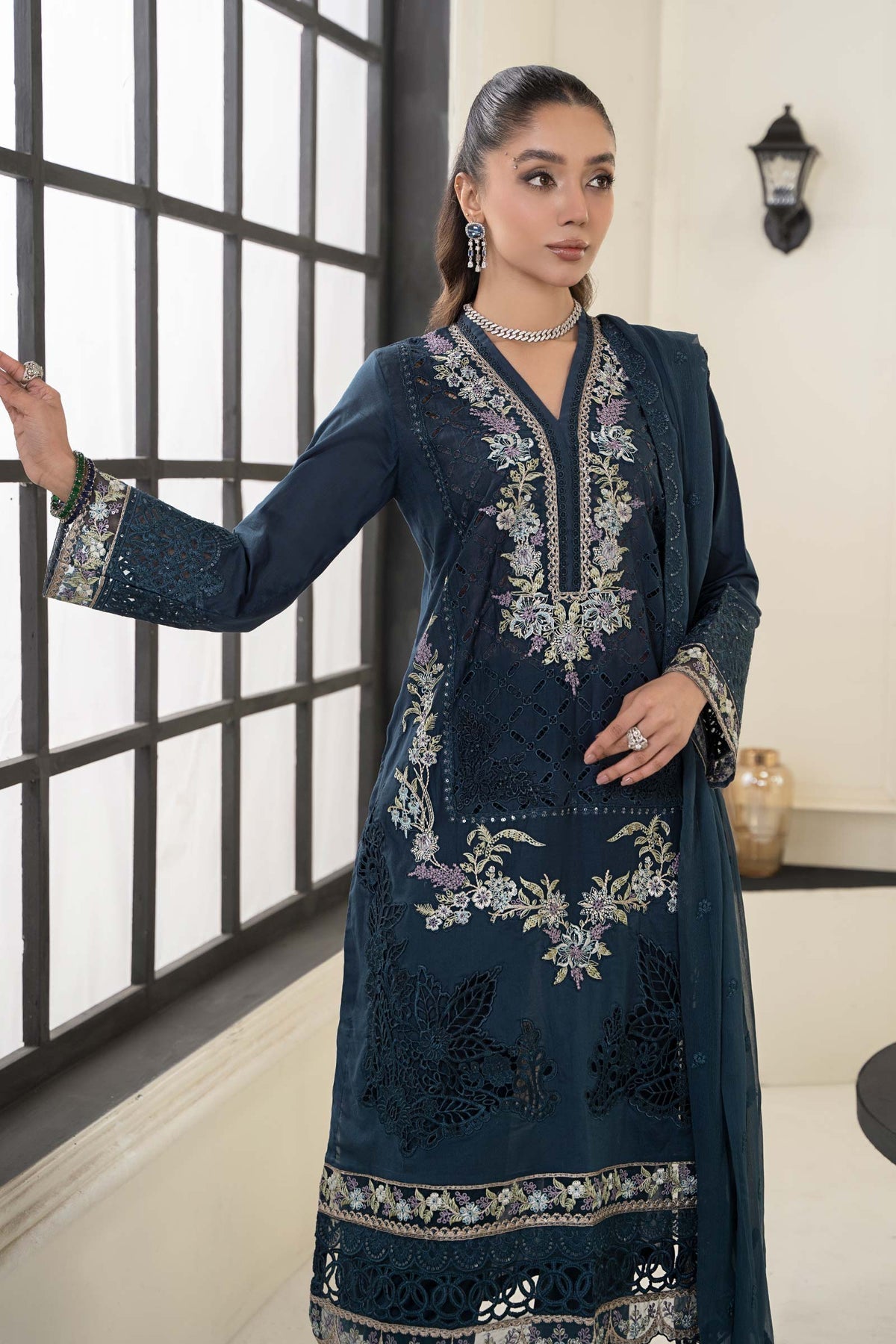 Maria B | Casual Pret 2024 | DW-EF24-17 by Designer Maria B - House of Maryam - Pakistani Designer Ethnic Wear in {{ shop.shopifyCountryName }}