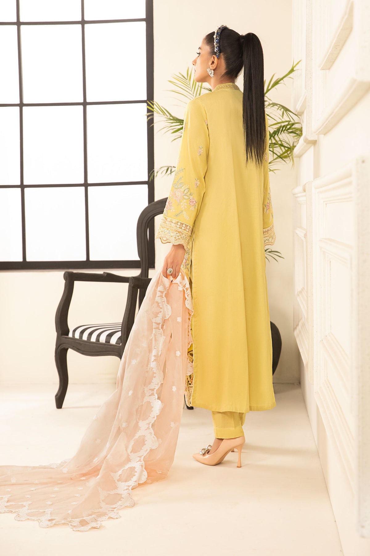 Maria B | Casual Pret 2024 | DW-EF24-33A -  Maria B Casuals - Original Designer Dress - House of Maryam