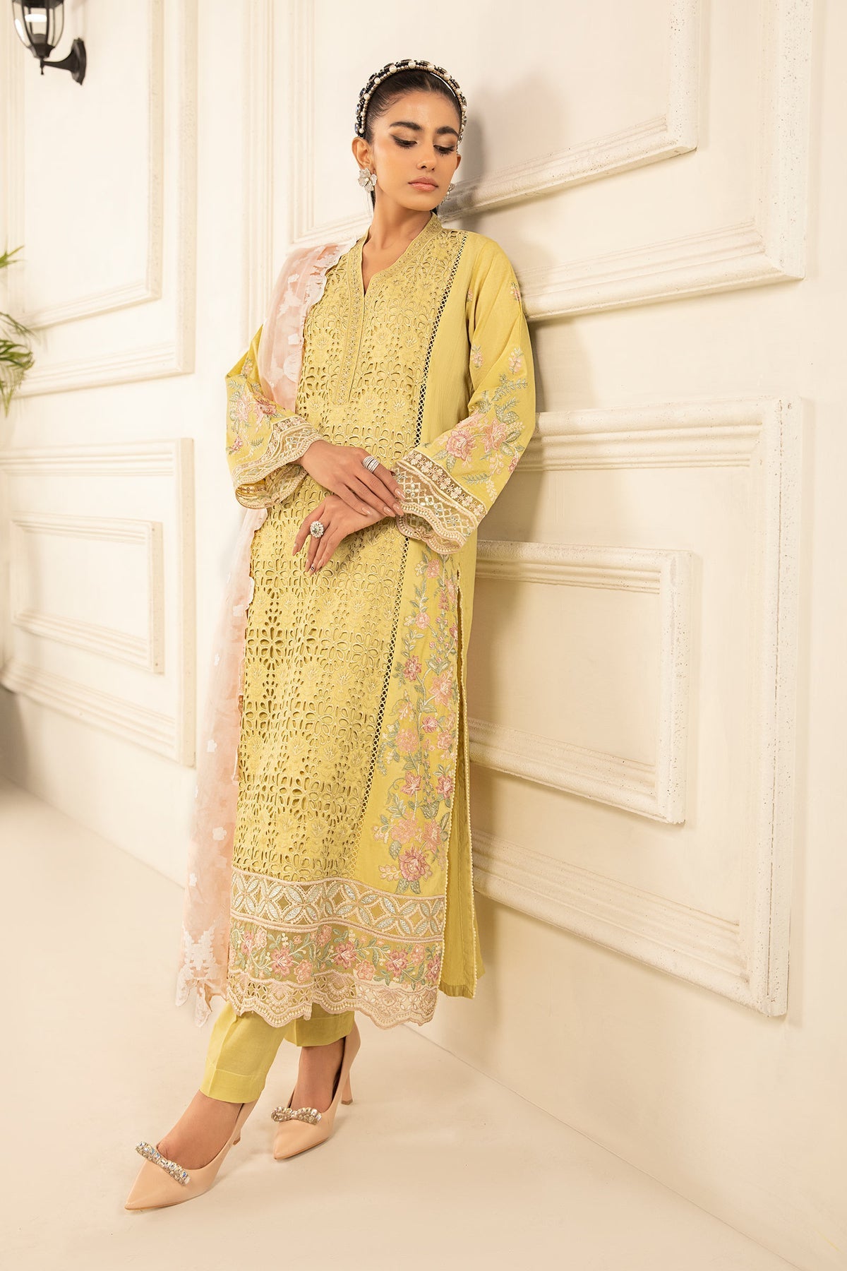 Maria B | Casual Pret 2024 | DW-EF24-33A -  Maria B Casuals - Original Designer Dress - House of Maryam