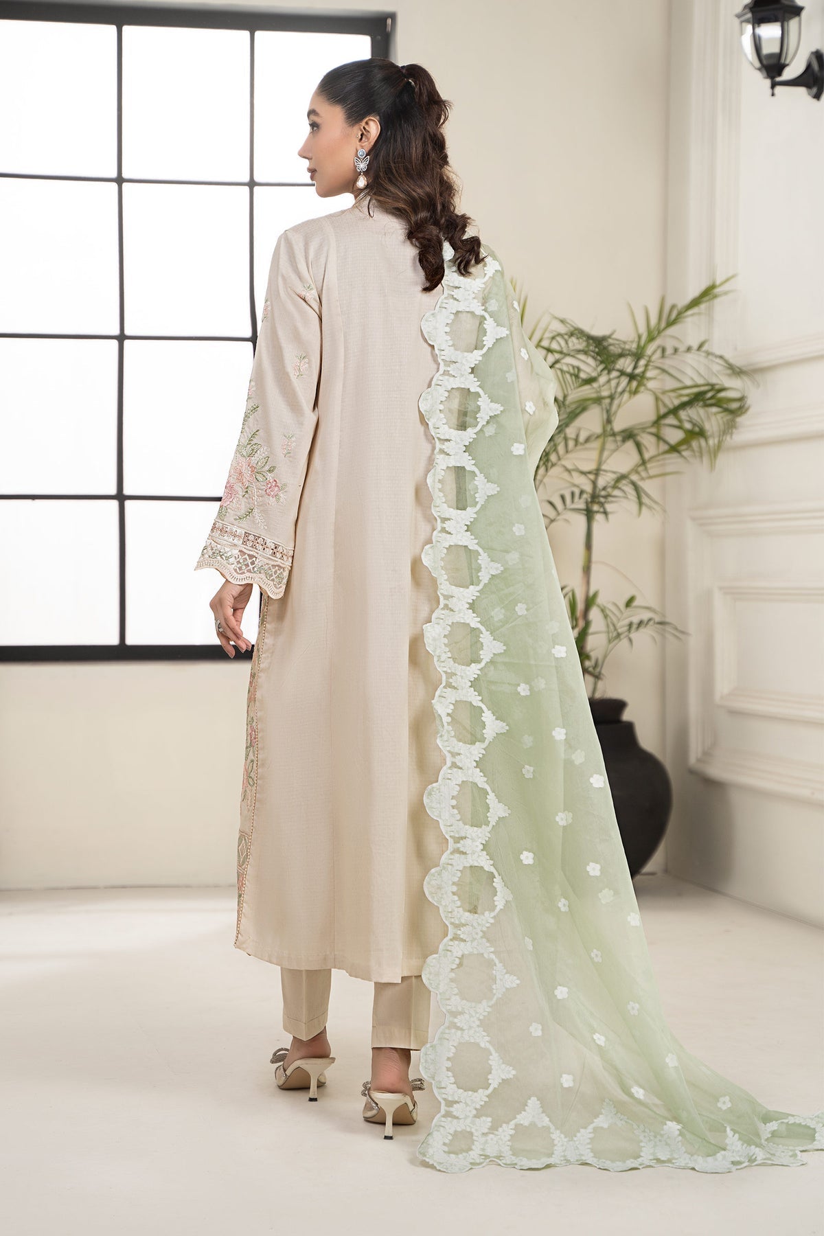 Maria B | Casual Pret 2024 | DW-EF24-33 -  Maria B Casuals - Original Designer Dress - House of Maryam