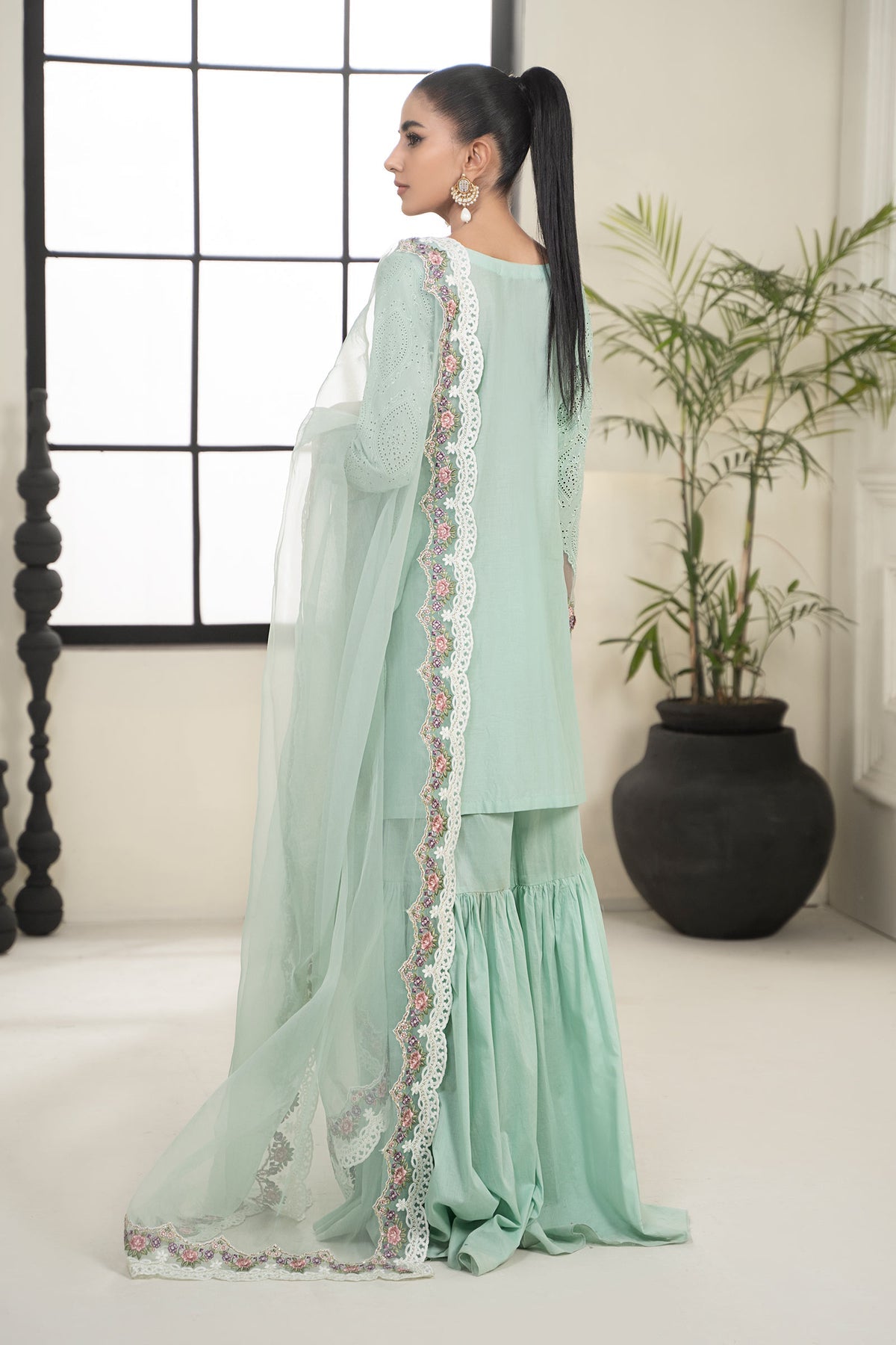 Maria B | Casual Pret 2024 | DW-EF24-48 -  Maria B Casuals - Original Designer Dress - House of Maryam