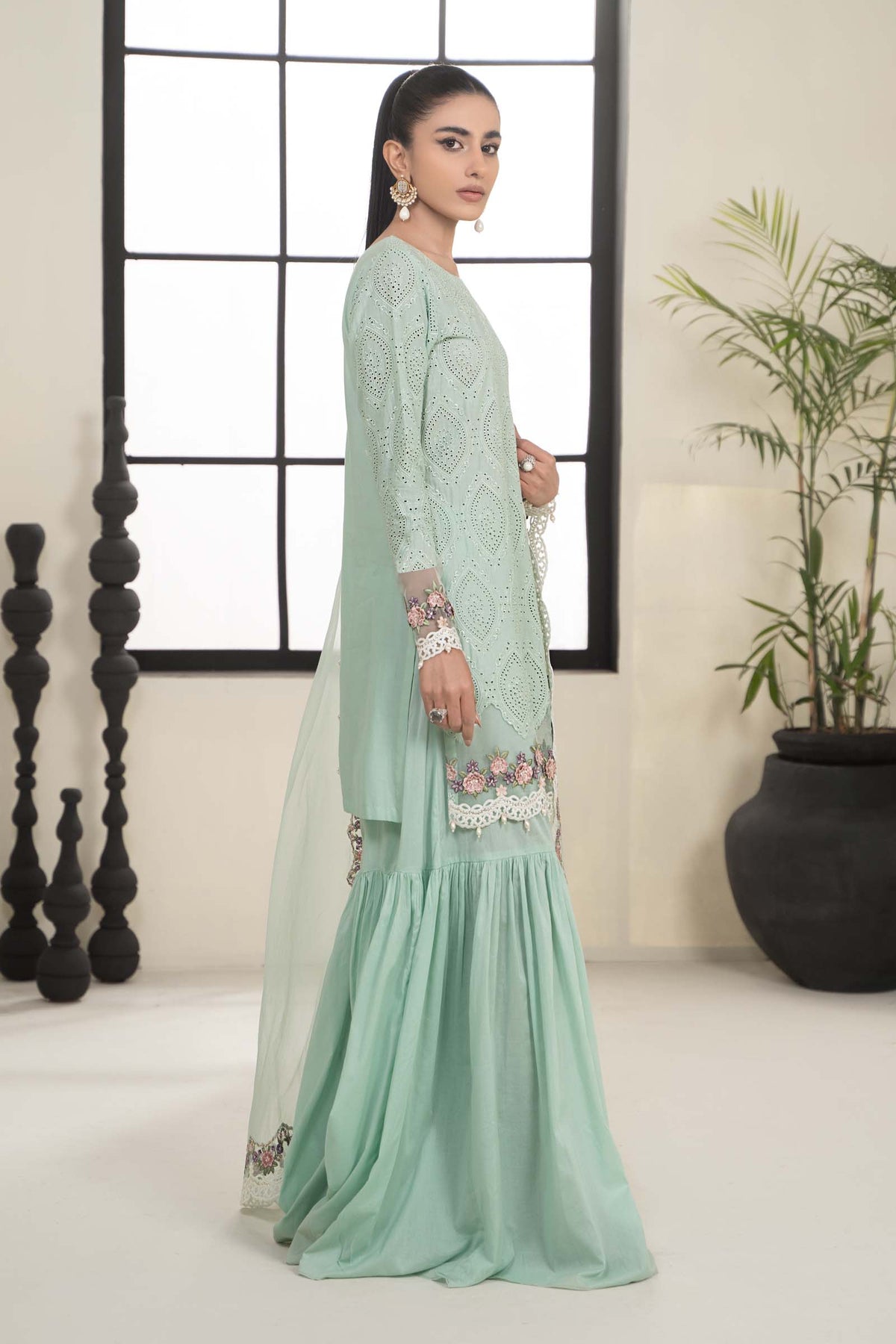 Maria B | Casual Pret 2024 | DW-EF24-48 -  Maria B Casuals - Original Designer Dress - House of Maryam