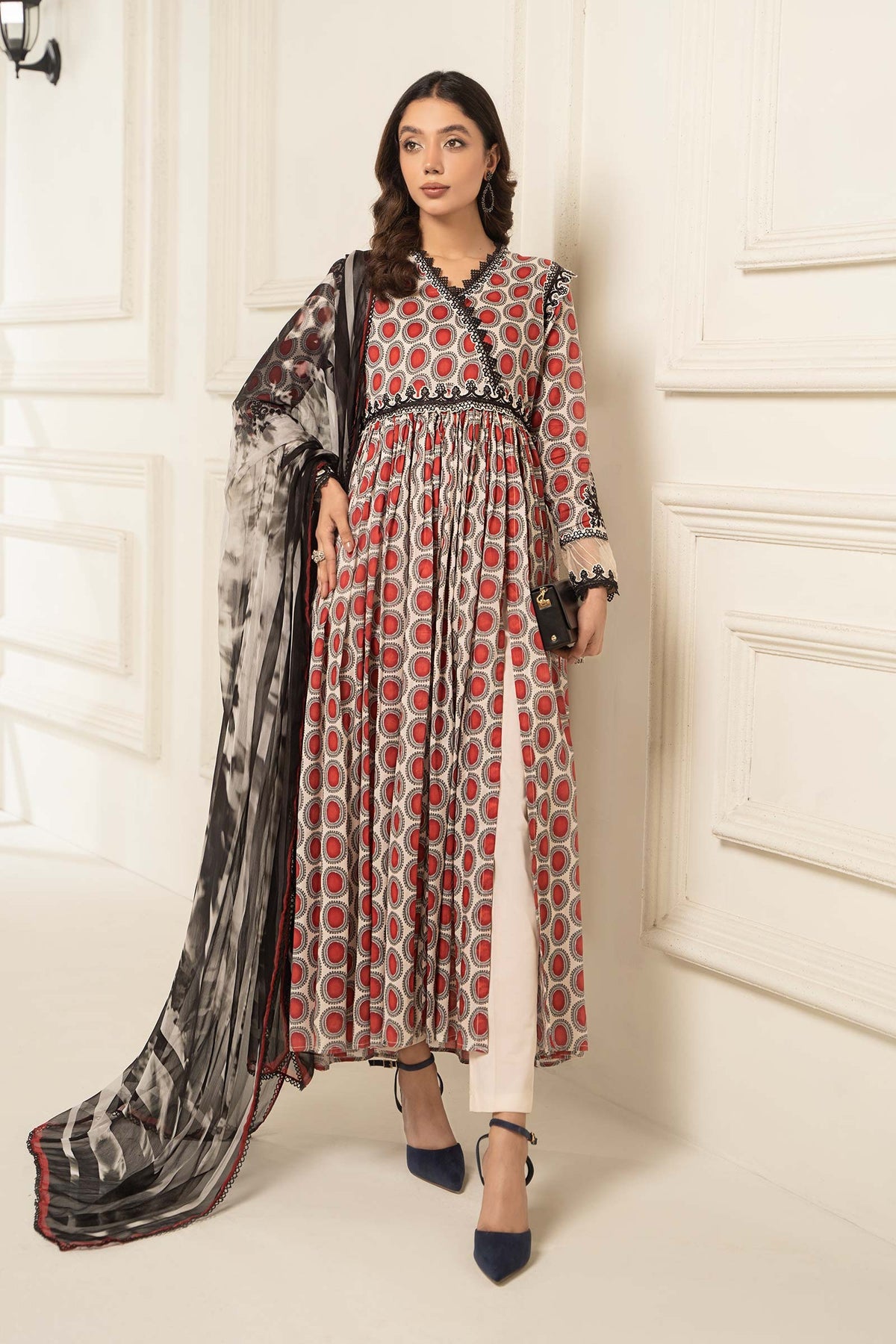 Maria B | Casual Pret 2024 | W-EF24-51 -  Maria B Casuals - Original Designer Dress - House of Maryam