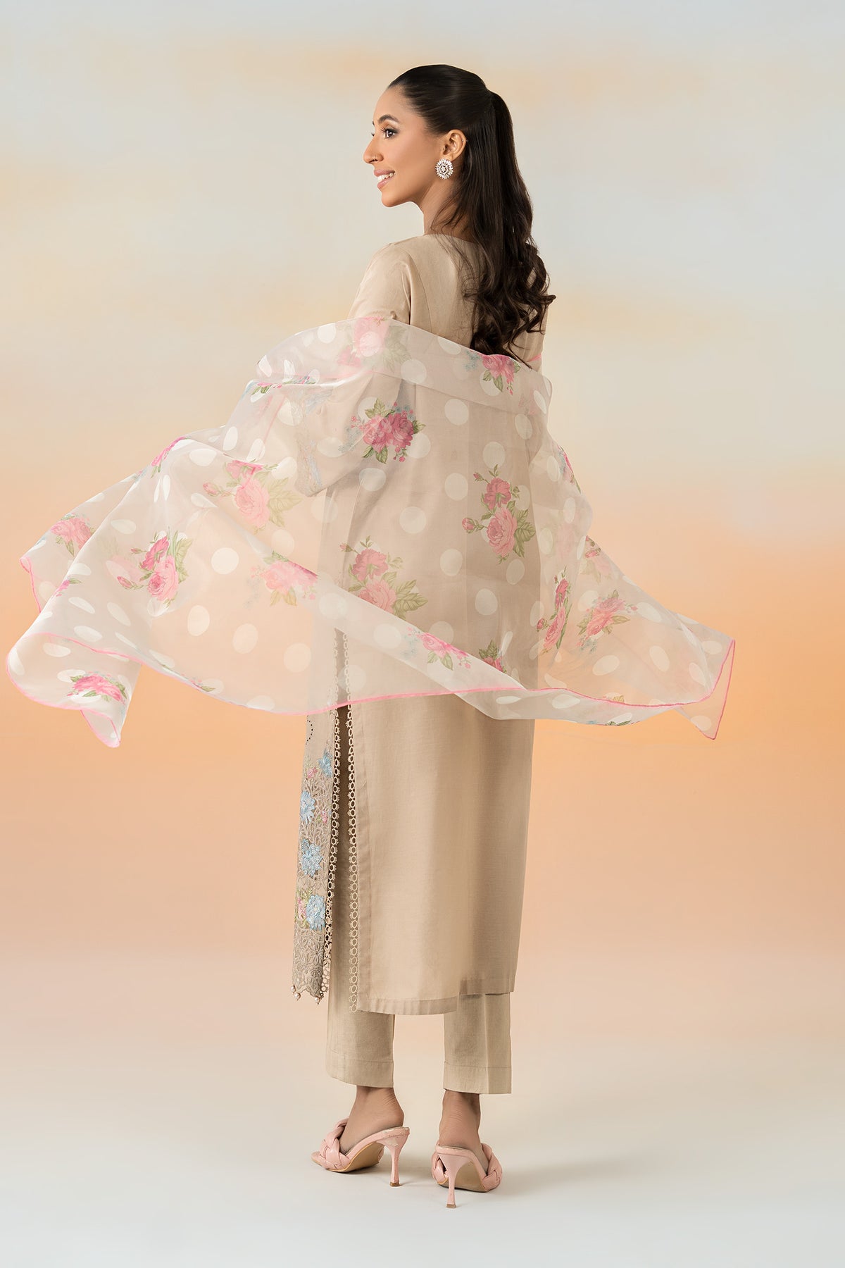 Maria B | Casual Pret 25 | DW-EF25-05 -  Maria B Ladies Clothes - Original Designer Dress - House of Maryam