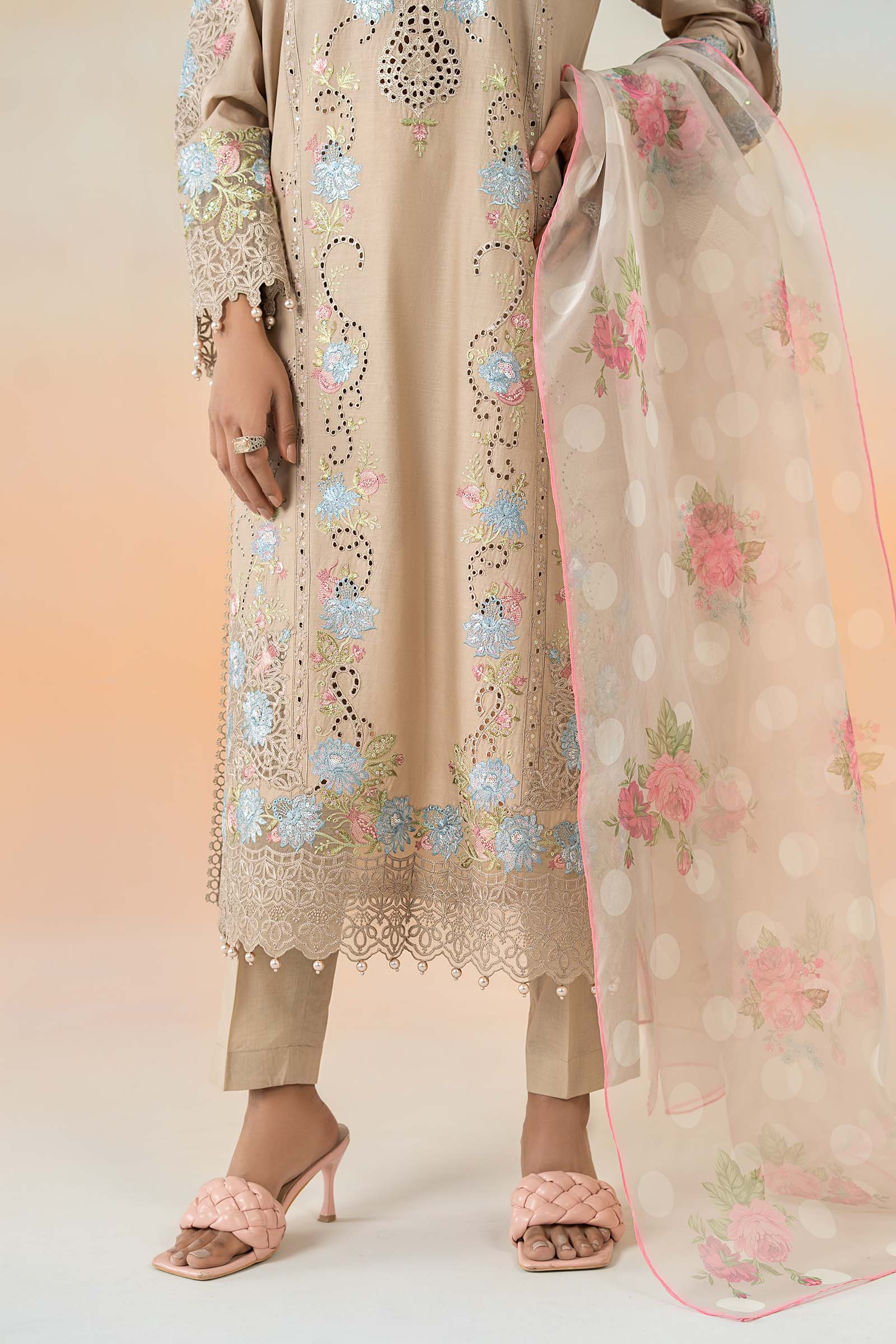 Maira B | Ready to Wear | DW-EF25-05 -  Maria B Luxury Pret -  House of Maryam