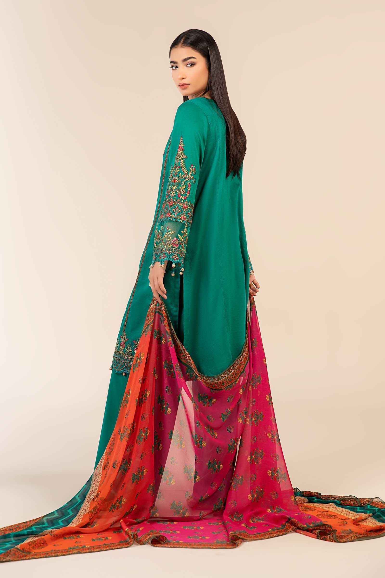 Maria B | Luxury Pret 25 | DW-EF25-06 -  Maria B Ladies Clothes - Original Designer Dress - House of Maryam