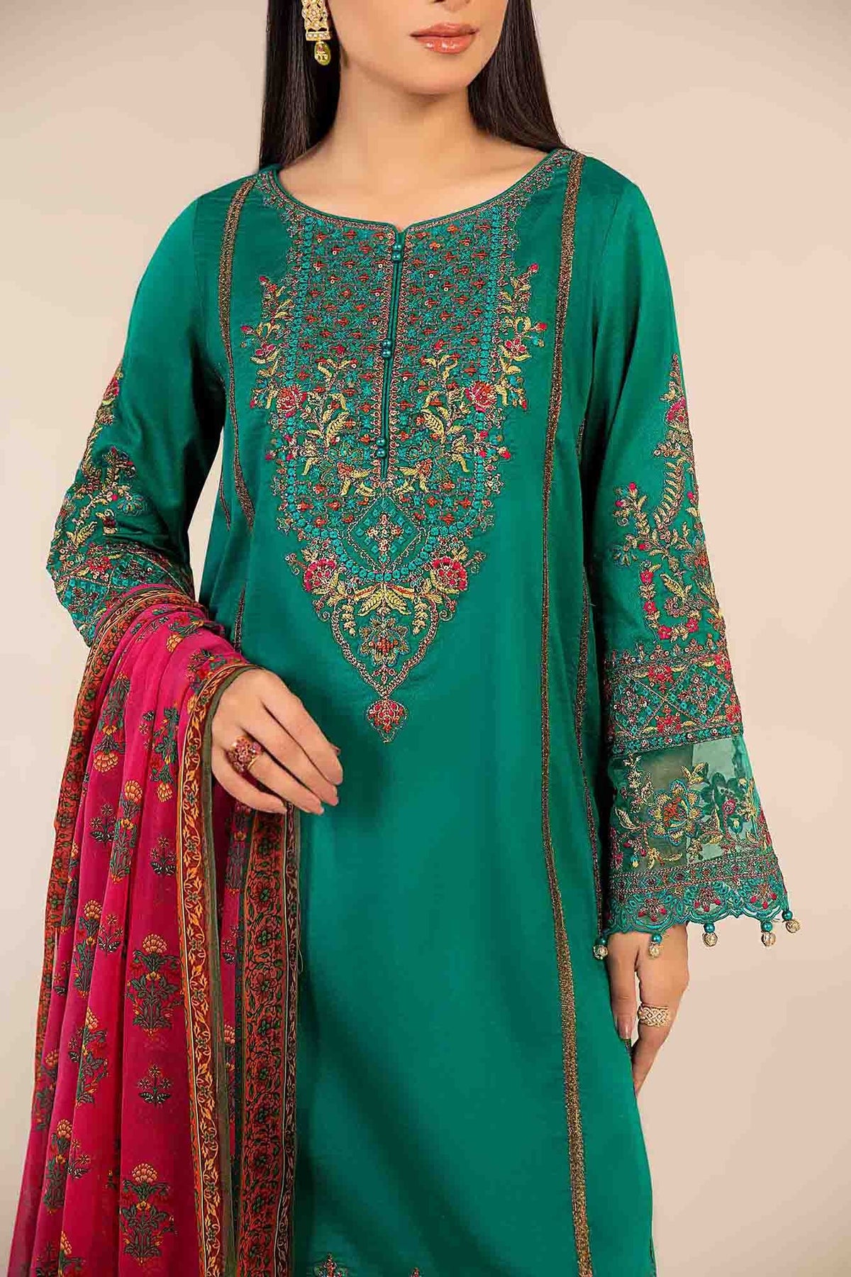 Maria B | Luxury Pret 25 | DW-EF25-06 -  Maria B Ladies Clothes - Original Designer Dress - House of Maryam