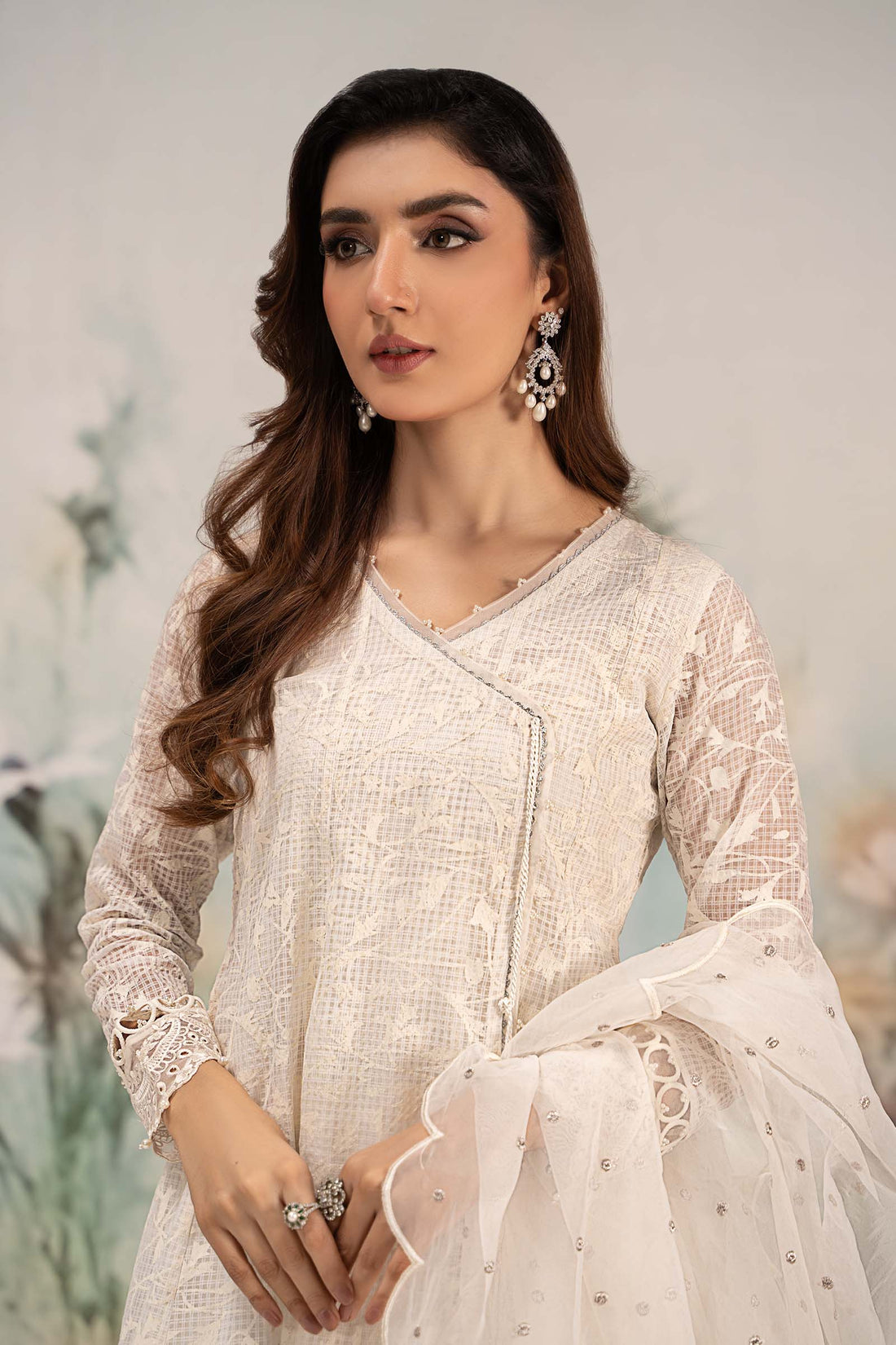 Maira B | Ready to Wear | DW-EF25-101 -  Maria B Luxury Pret -  House of Maryam