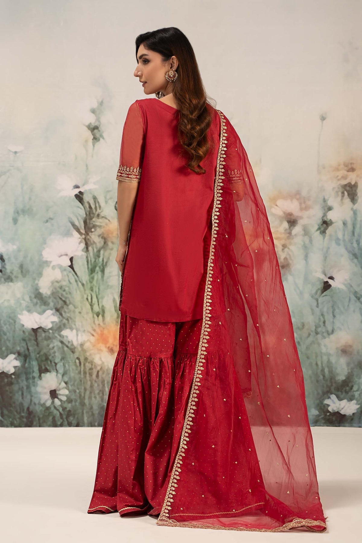 Maria B | Casual Pret 25 | DW-EF25-102 -  Maria B Ladies Clothes - Original Designer Dress - House of Maryam
