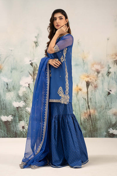 Maria B | Formal Wears | DW-EF25-102 -  Maria B Ladies Clothes - Original Designer Dress - House of Maryam