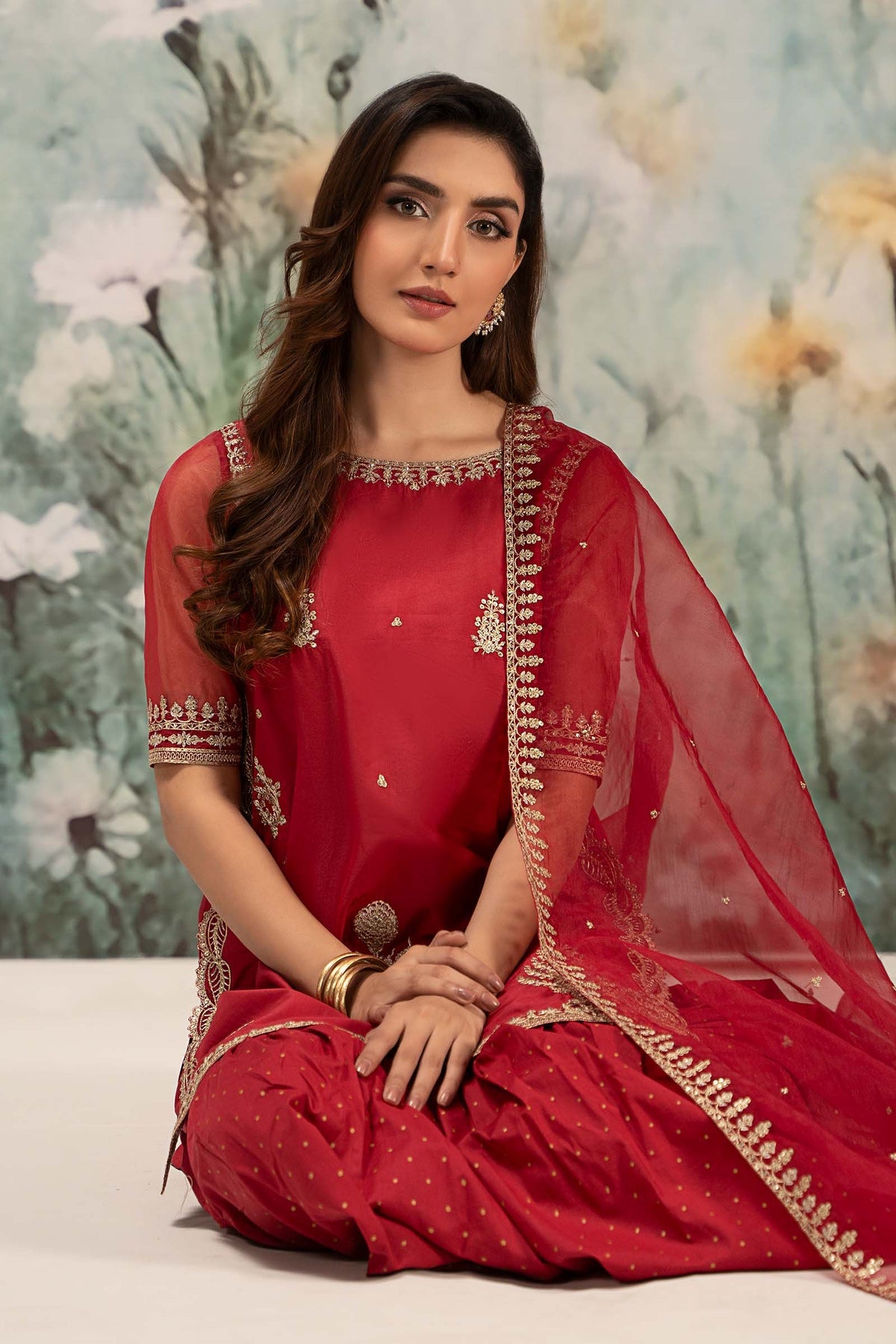 Maria B | Casual Pret 25 | DW-EF25-102 -  Maria B Ladies Clothes - Original Designer Dress - House of Maryam