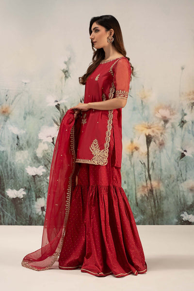Maria B | Casual Pret 25 | DW-EF25-102 -  Maria B Ladies Clothes - Original Designer Dress - House of Maryam