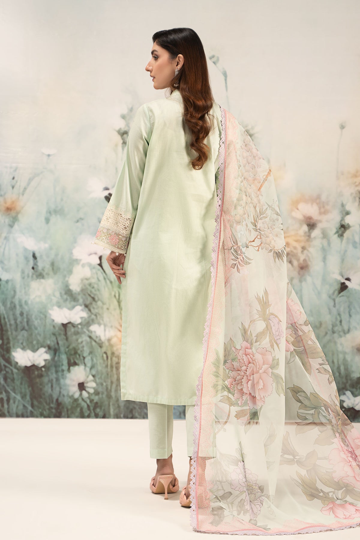 Maria B | Casual Pret 25 | DW-EF25-151 -  Maria B Ladies Clothes - Original Designer Dress - House of Maryam