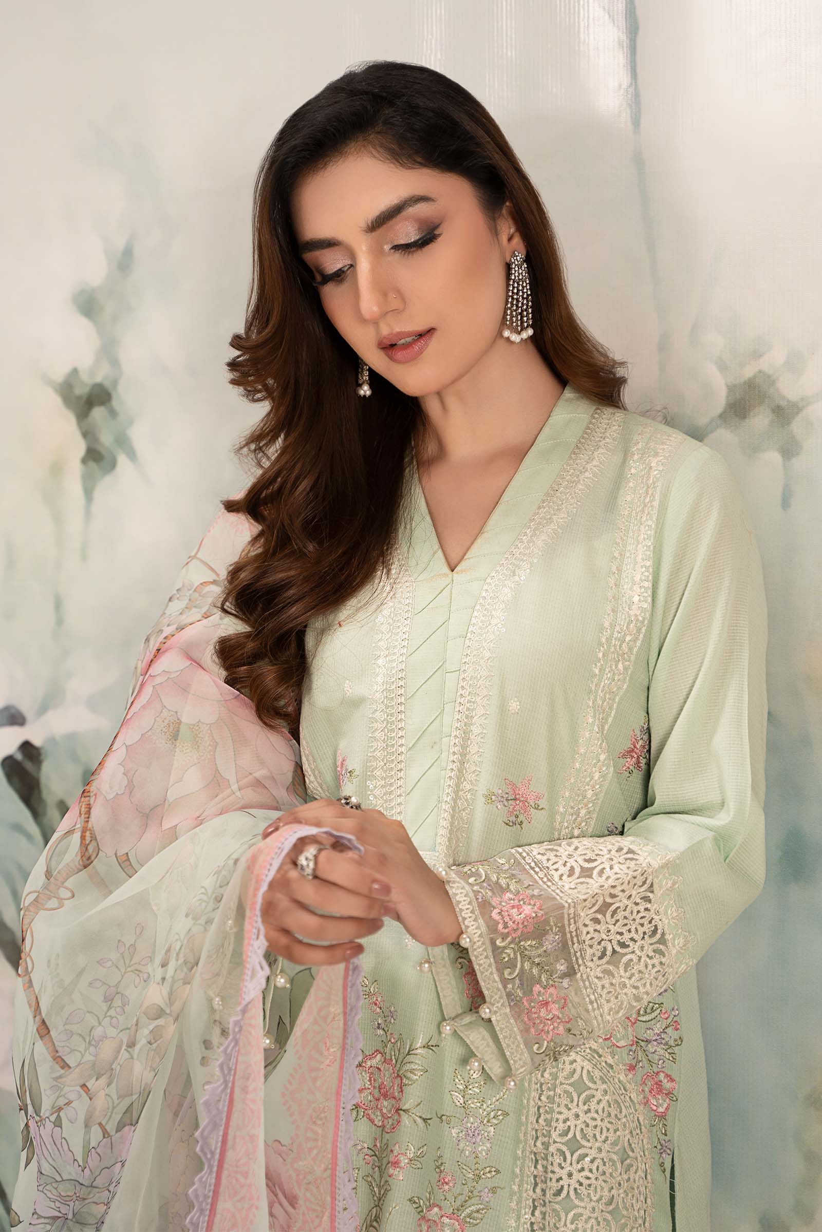 Maira B | Ready to Wear | DW-EF25-151 -  Maria B Luxury Pret -  House of Maryam