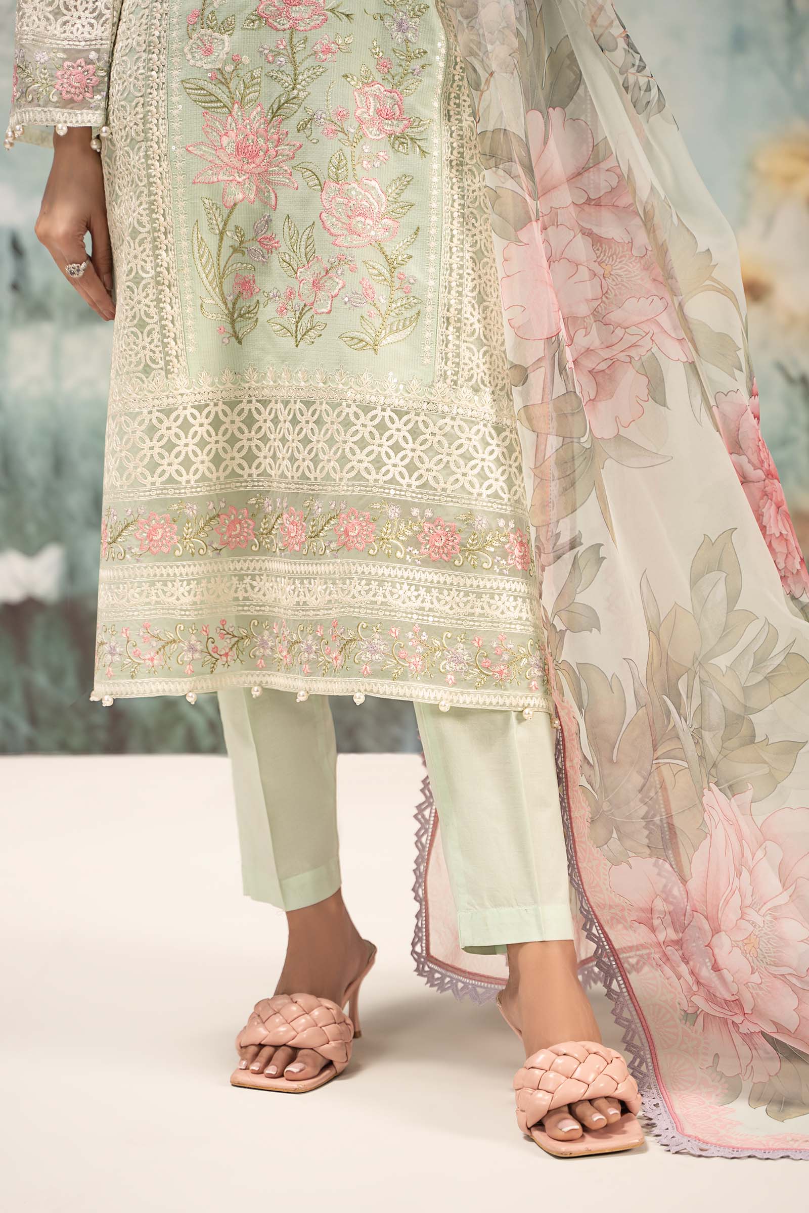 Maira B | Ready to Wear | DW-EF25-151 -  Maria B Luxury Pret -  House of Maryam