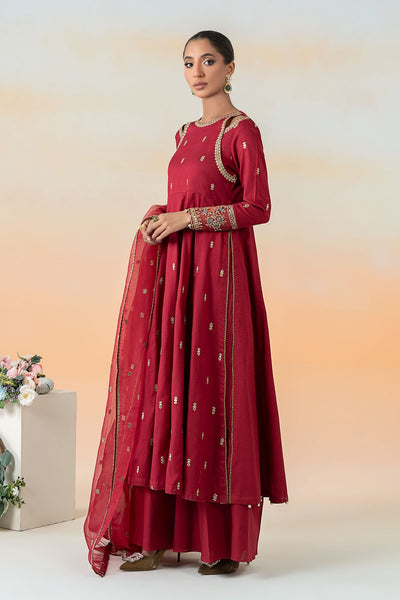 Maria B | Formal Wears | DW-EF25-19 -  Maria B Ladies Clothes - Original Designer Dress - House of Maryam