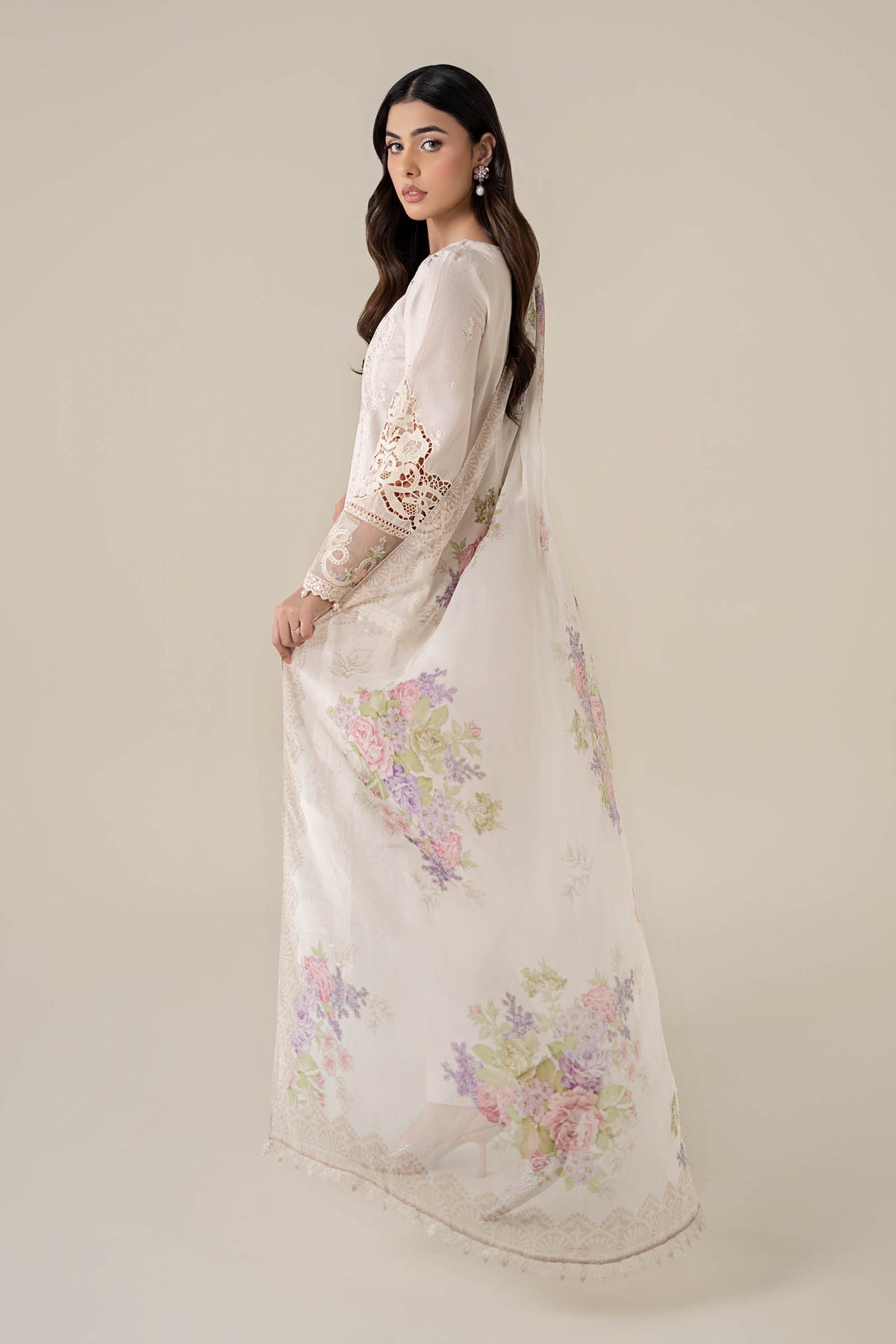 Maria B | Luxury Pret 25 | DW-EF25-35 -  Maria B Ladies Clothes - Original Designer Dress - House of Maryam