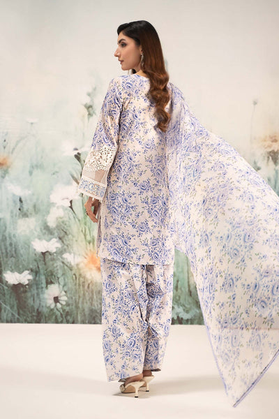 Maria B | Casual Pret 25 | DW-EF25-36 -  Maria B Ladies Clothes - Original Designer Dress - House of Maryam