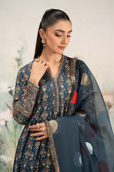 Maria B | Casual Pret 25 | DW-EF25-54 -  Maria B Ladies Clothes - Original Designer Dress - House of Maryam