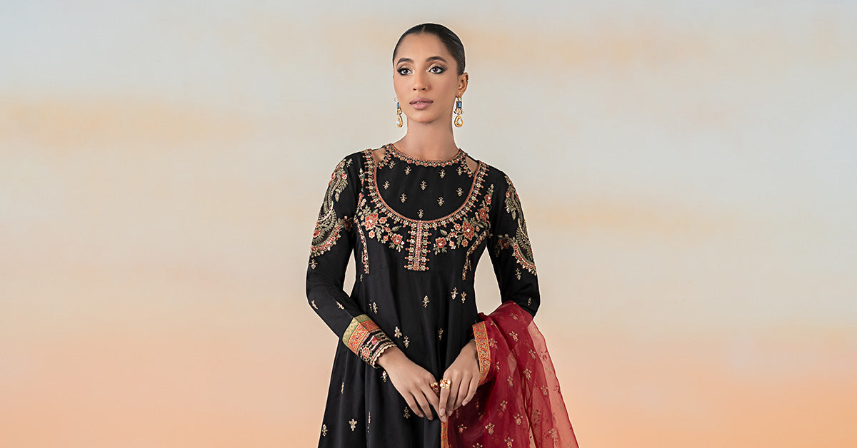 Maira B | Ready to Wear | DW-EF25-60 -  Maria B Luxury Pret -  House of Maryam