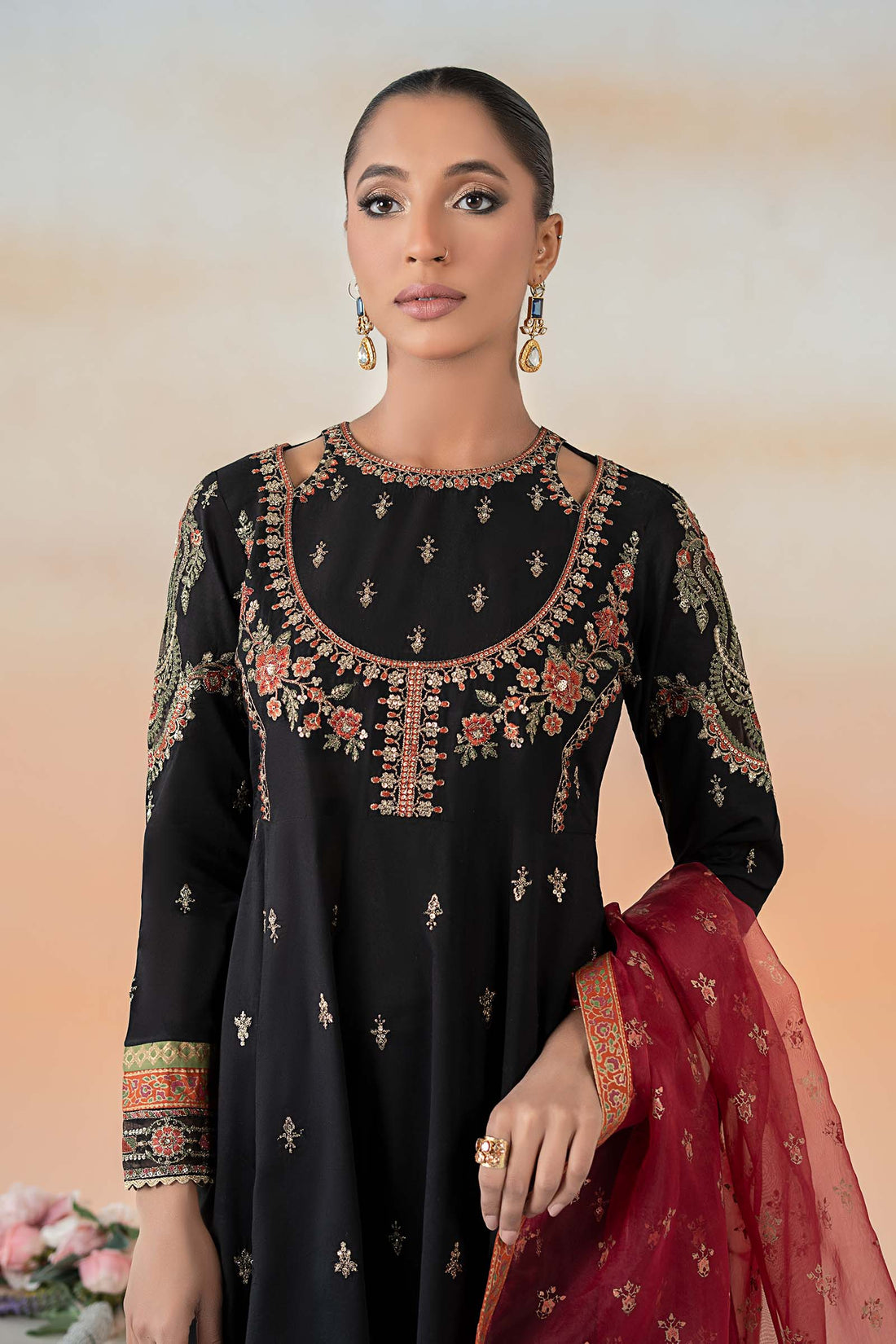 Maira B | Ready to Wear | DW-EF25-60 -  Maria B Luxury Pret -  House of Maryam