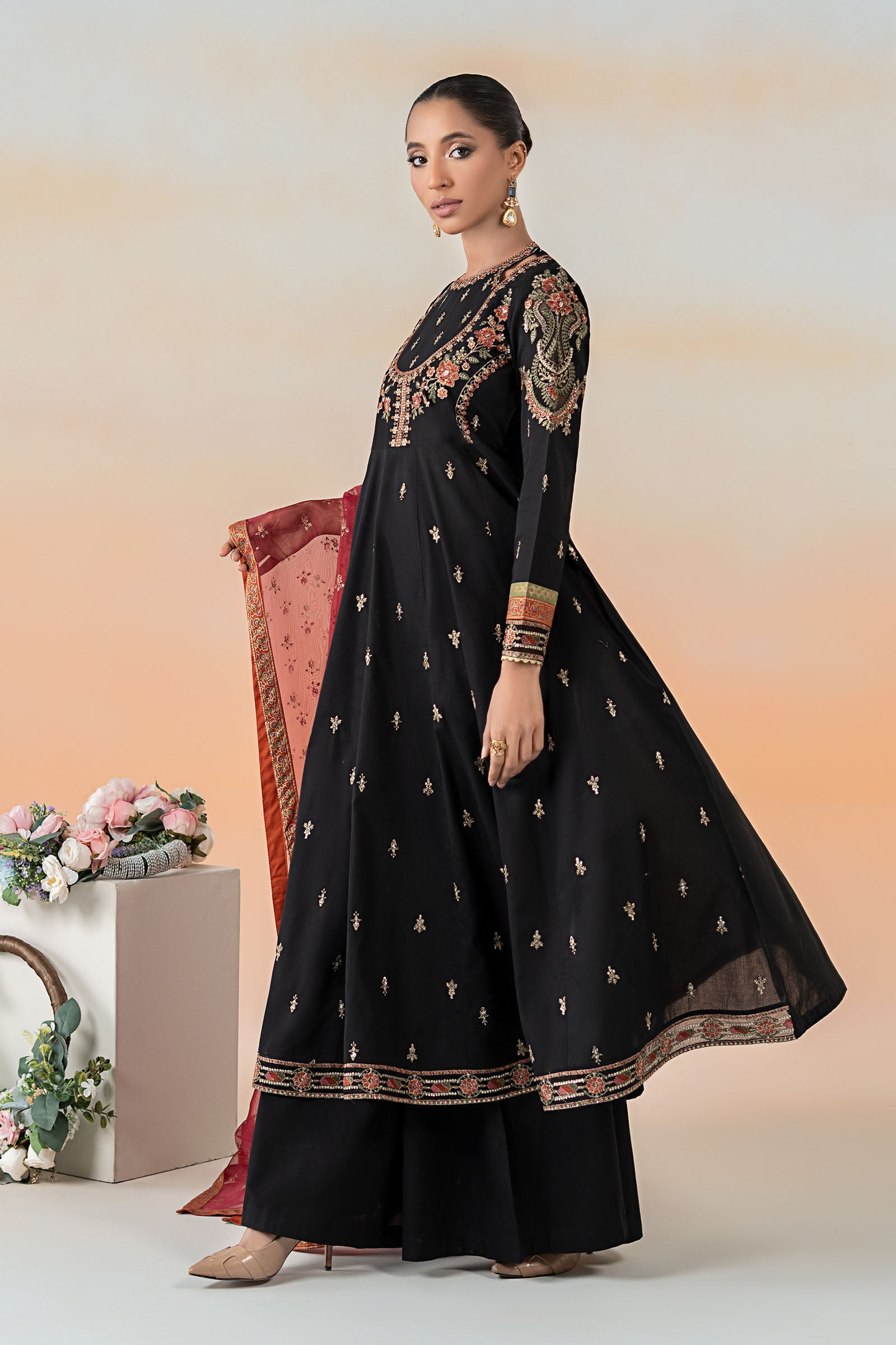 Maira B | Ready to Wear | DW-EF25-60 -  Maria B Luxury Pret -  House of Maryam